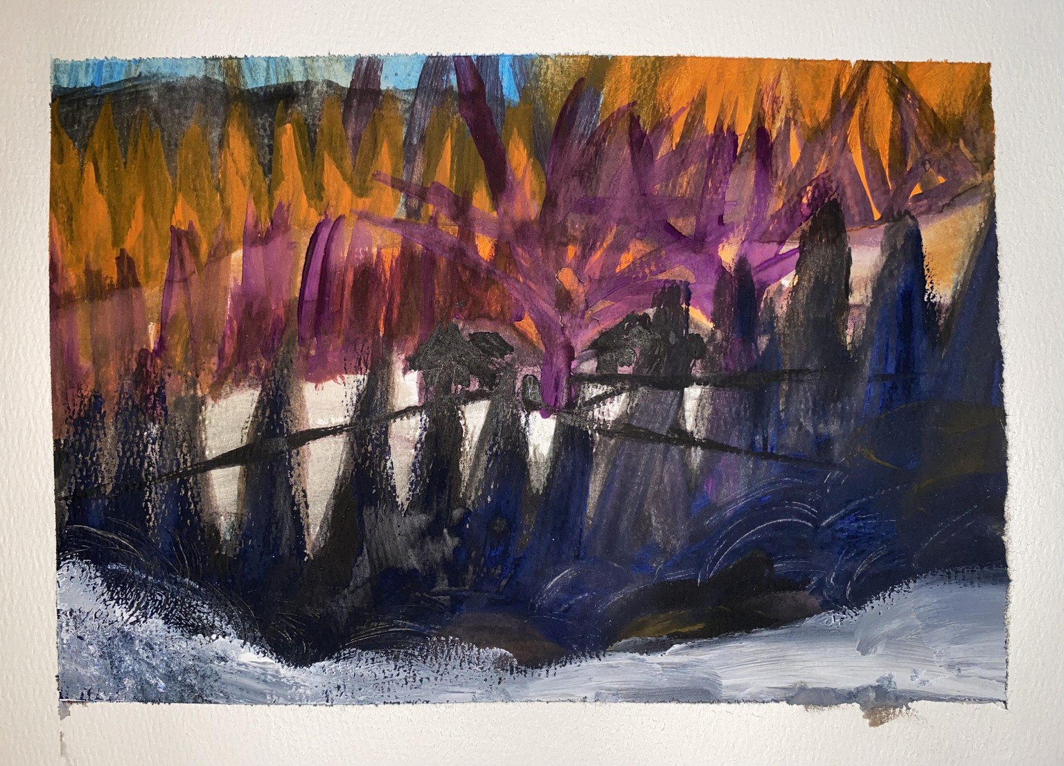 6 winter scenery ❄️ - image 6 - student project