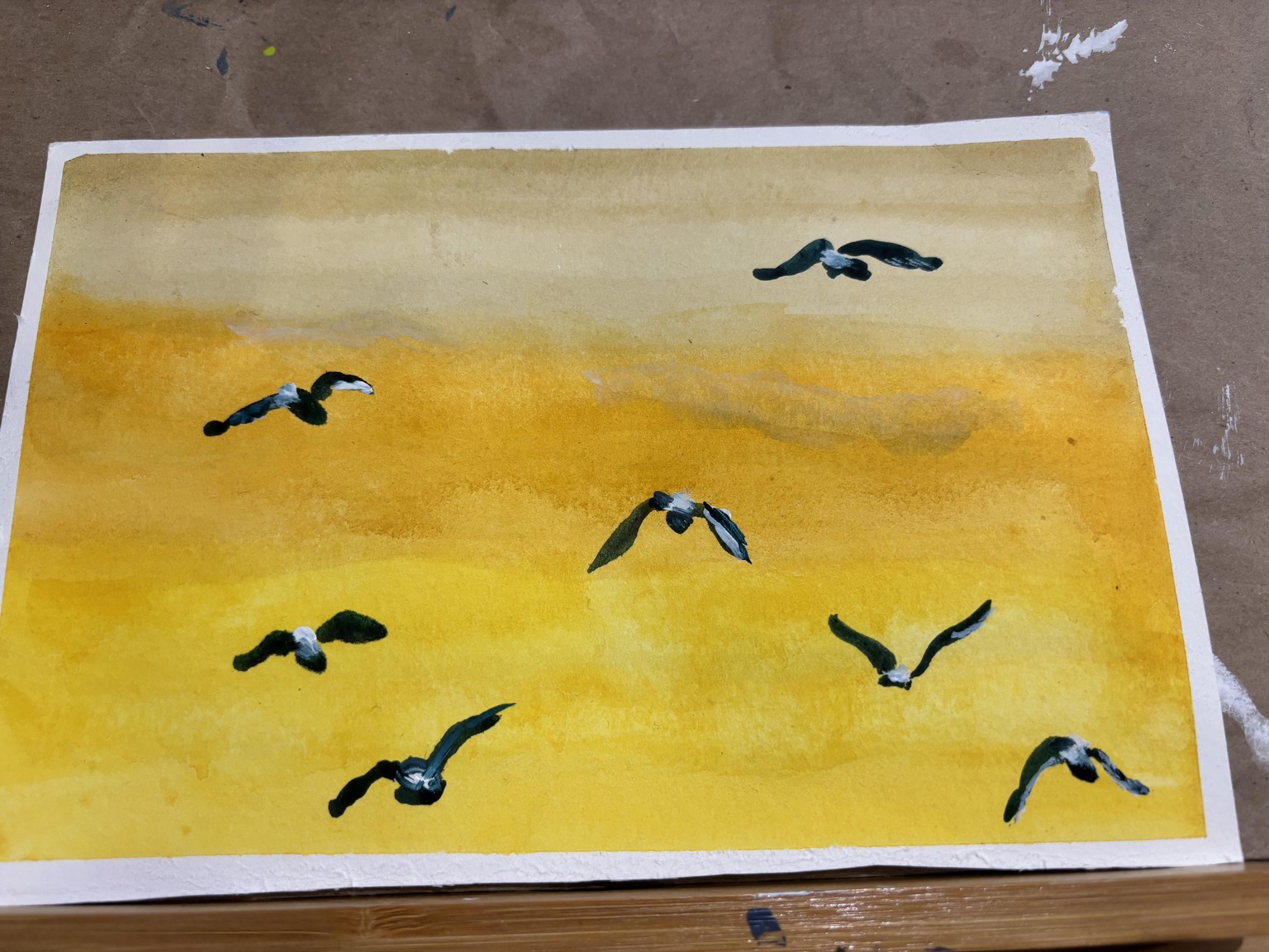 Watercolor washes - image 2 - student project