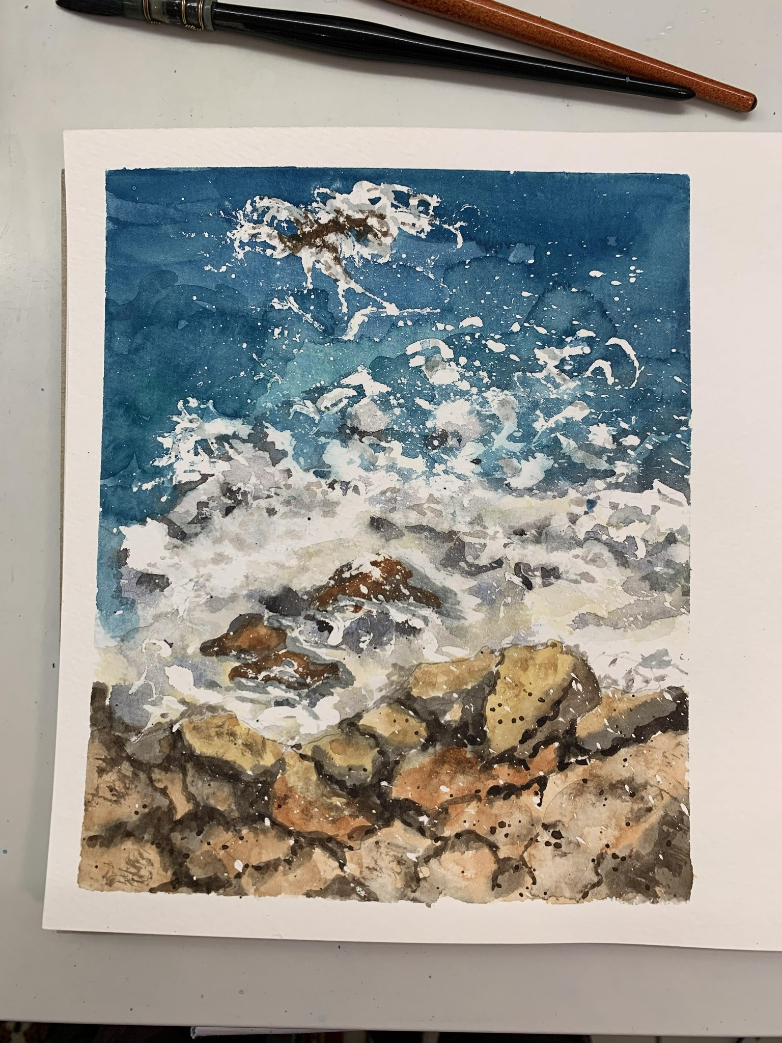 Crashing Waves - image 3 - student project