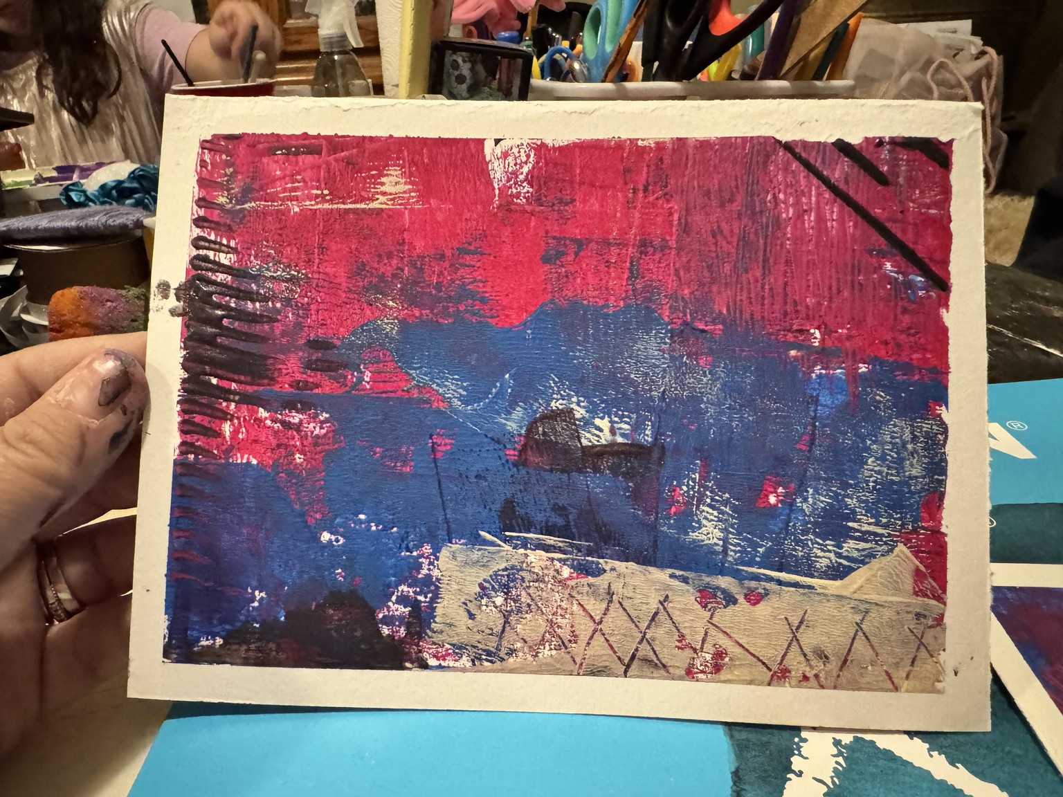 Brayer abstracts - image 3 - student project