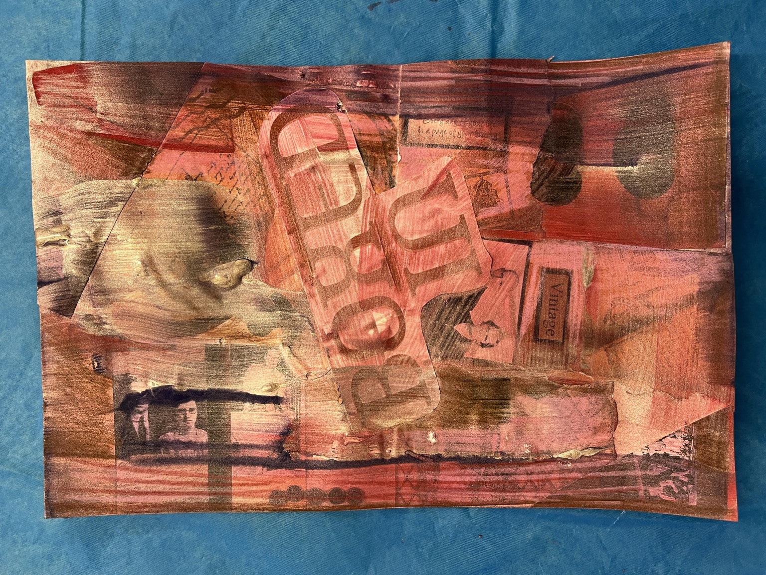 Painted Collages - image 2 - student project