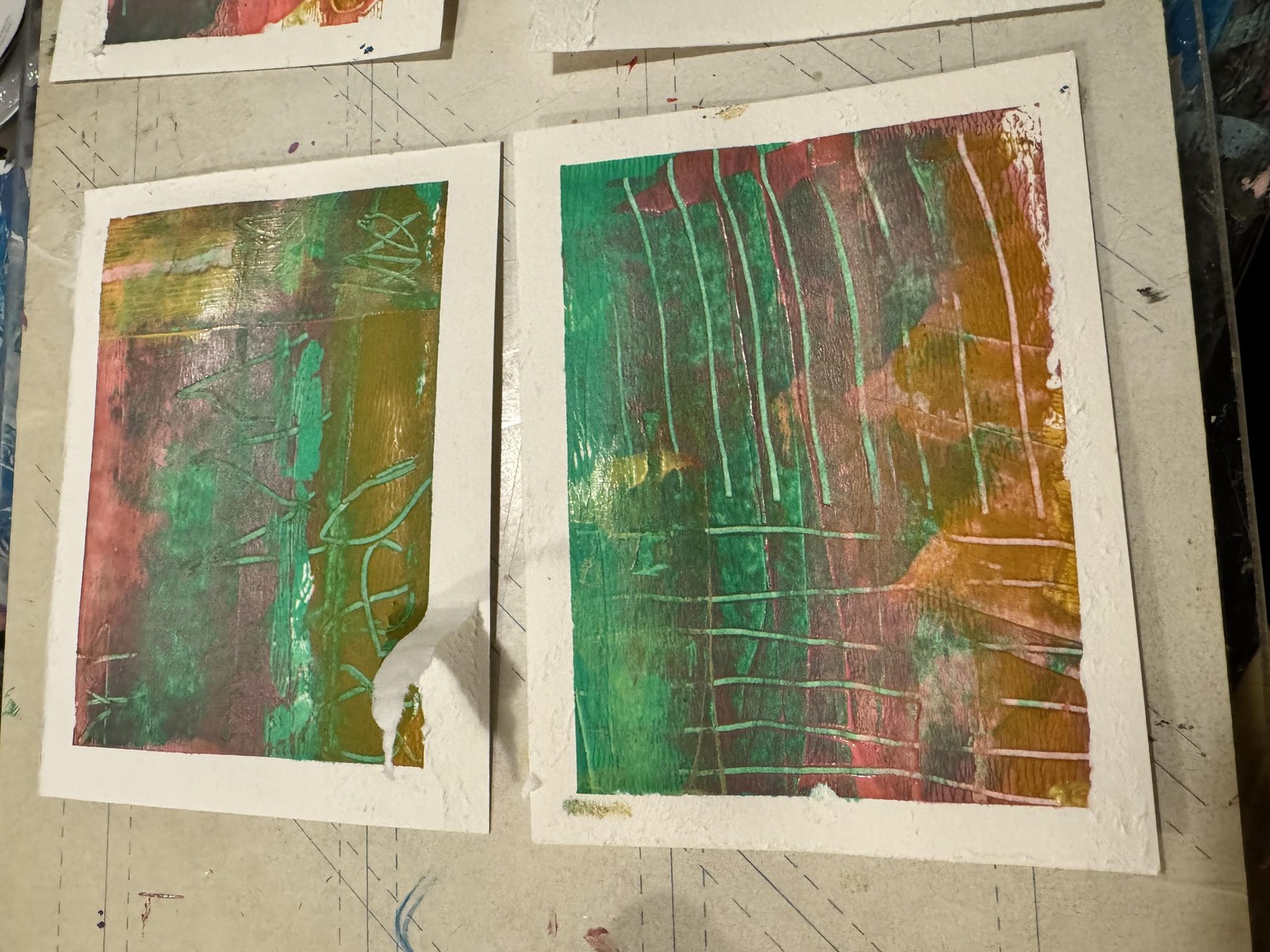 Brayer abstracts - image 1 - student project