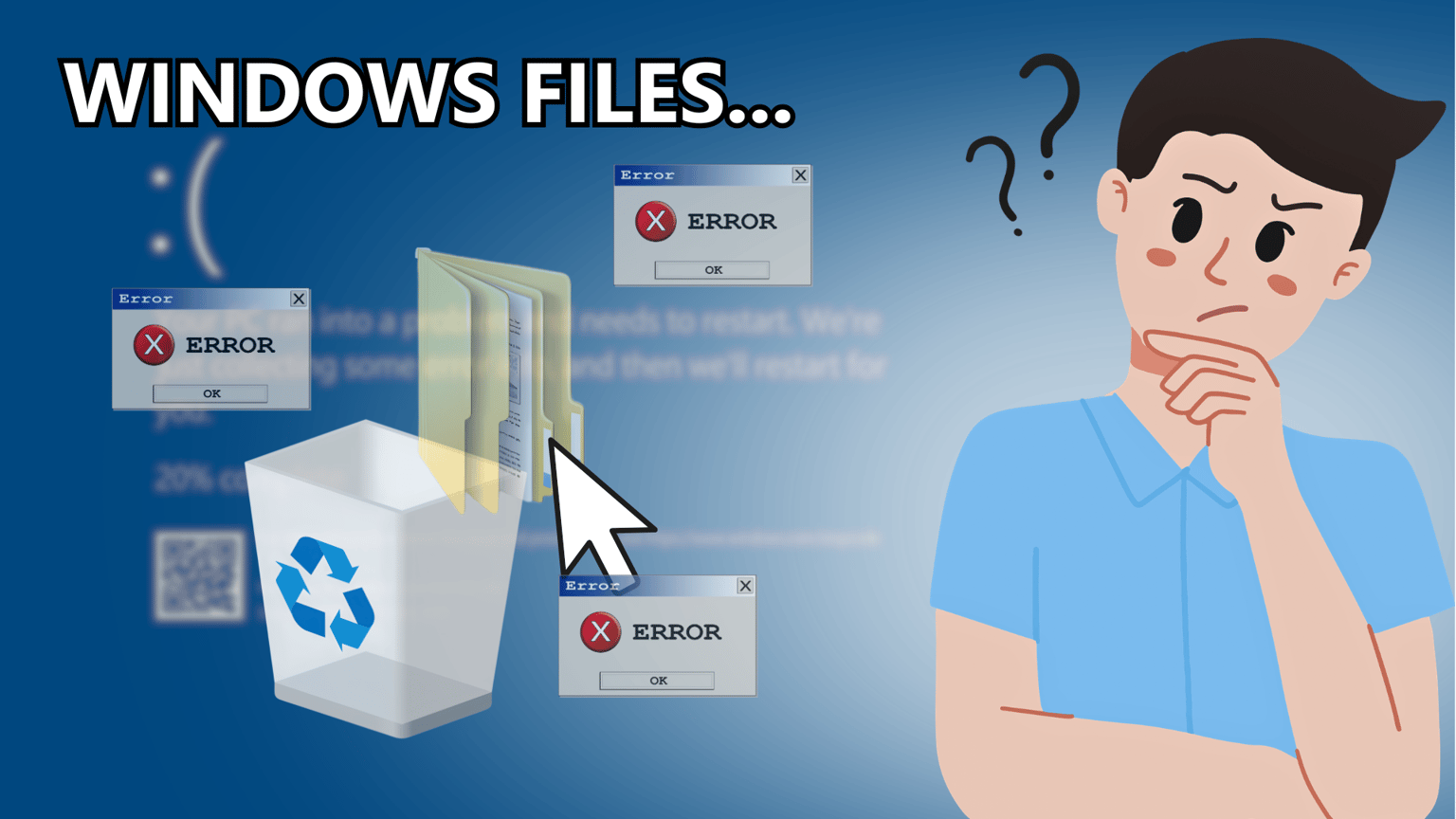 I tried to delete files for my computer - here's what happened. - image 1 - student project