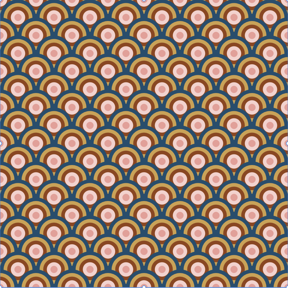 Circular geometric patterns - image 3 - student project