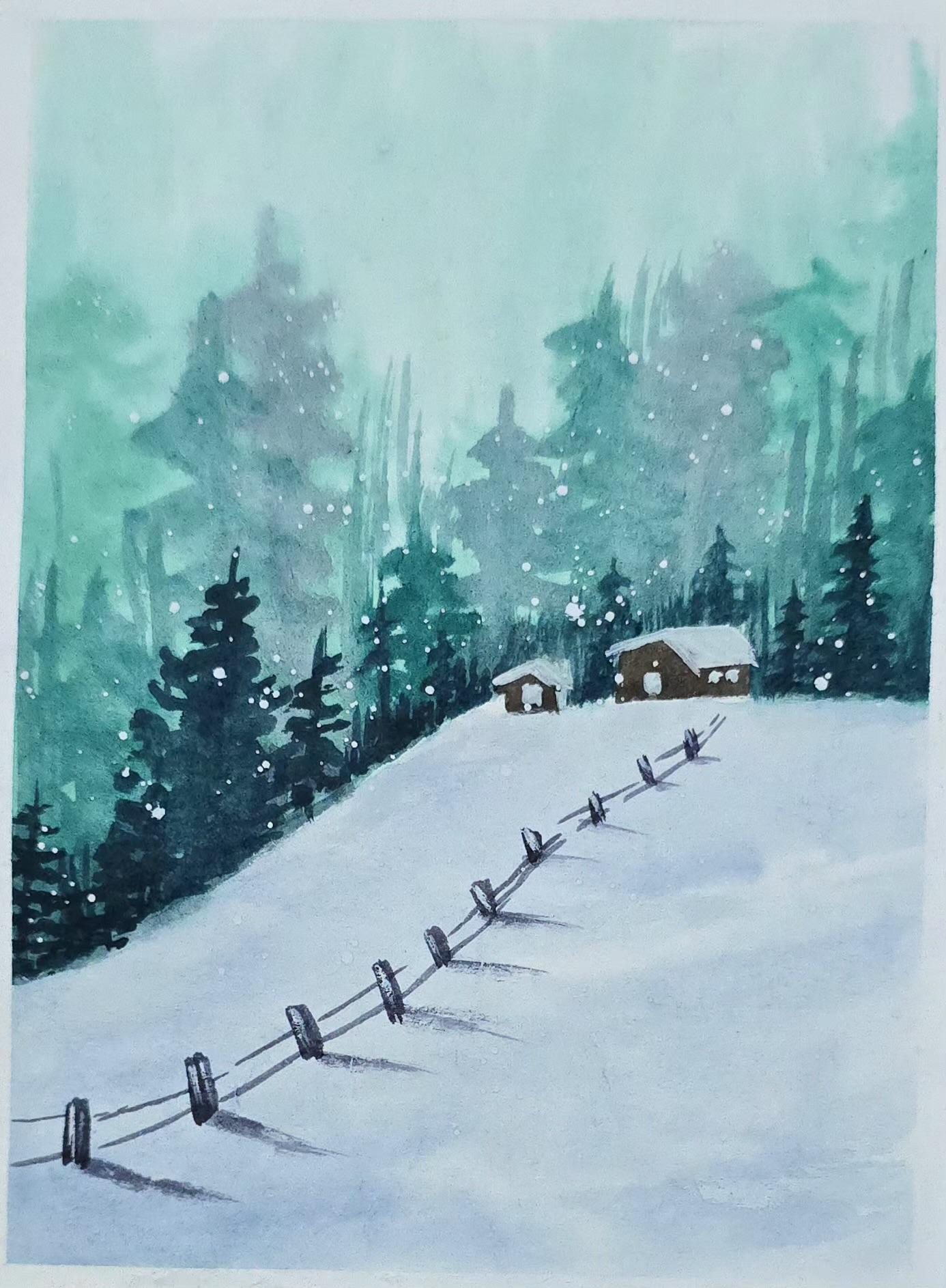 Snowy landscapes - image 7 - student project