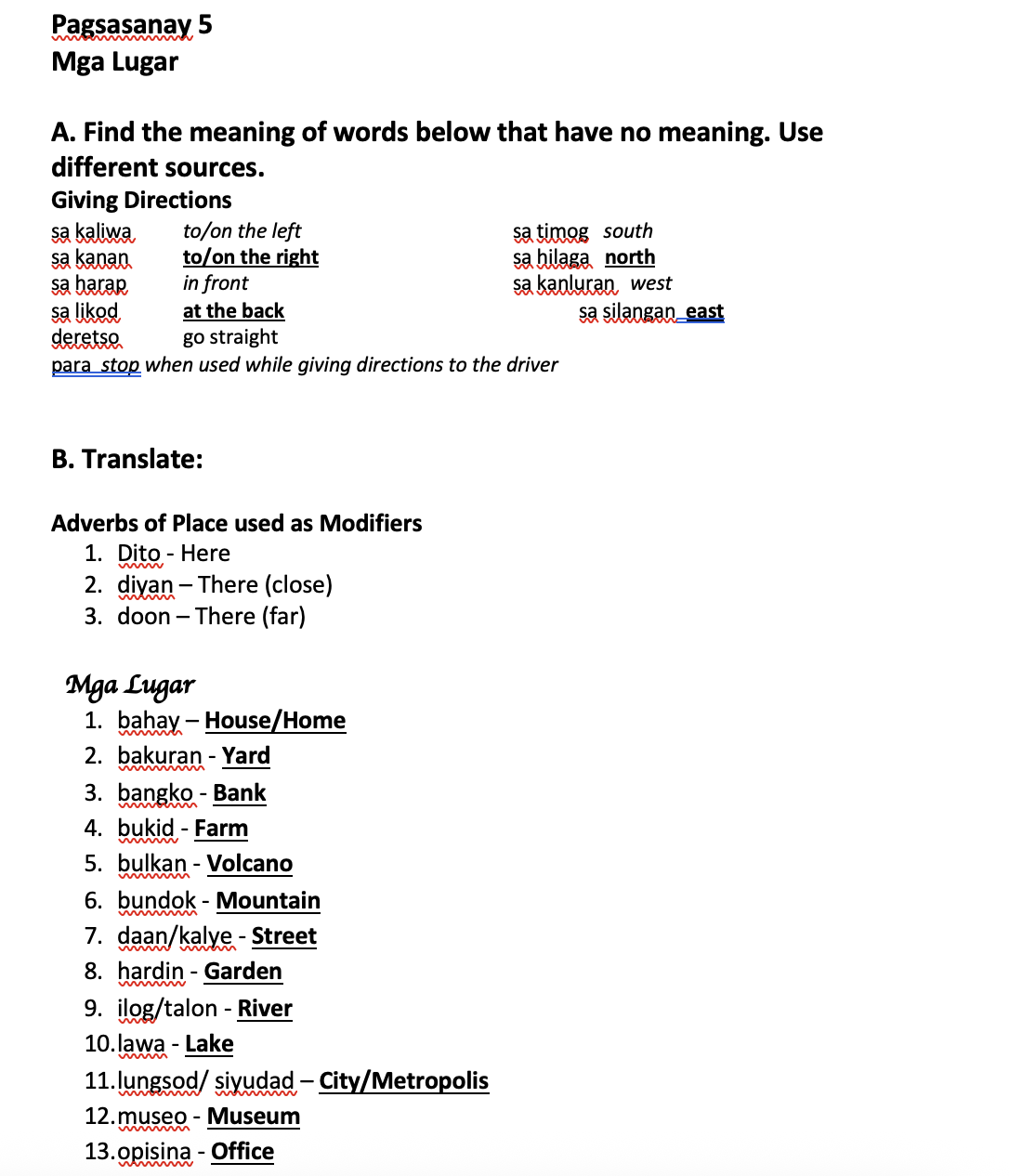 Filipino: Nouns, Adjectives, and Verbs - image 16 - student project
