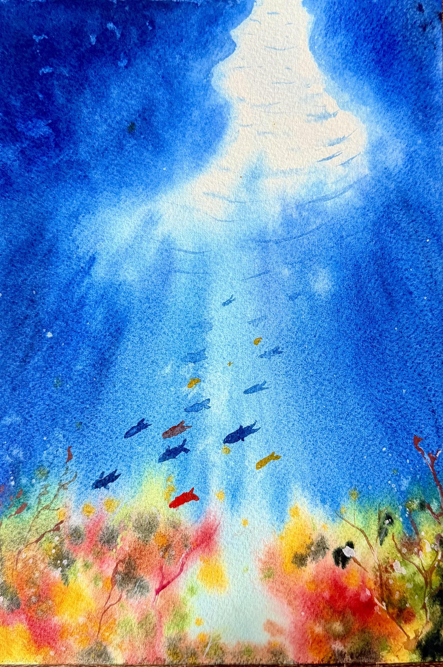Painting Water In Watercolors - image 1 - student project