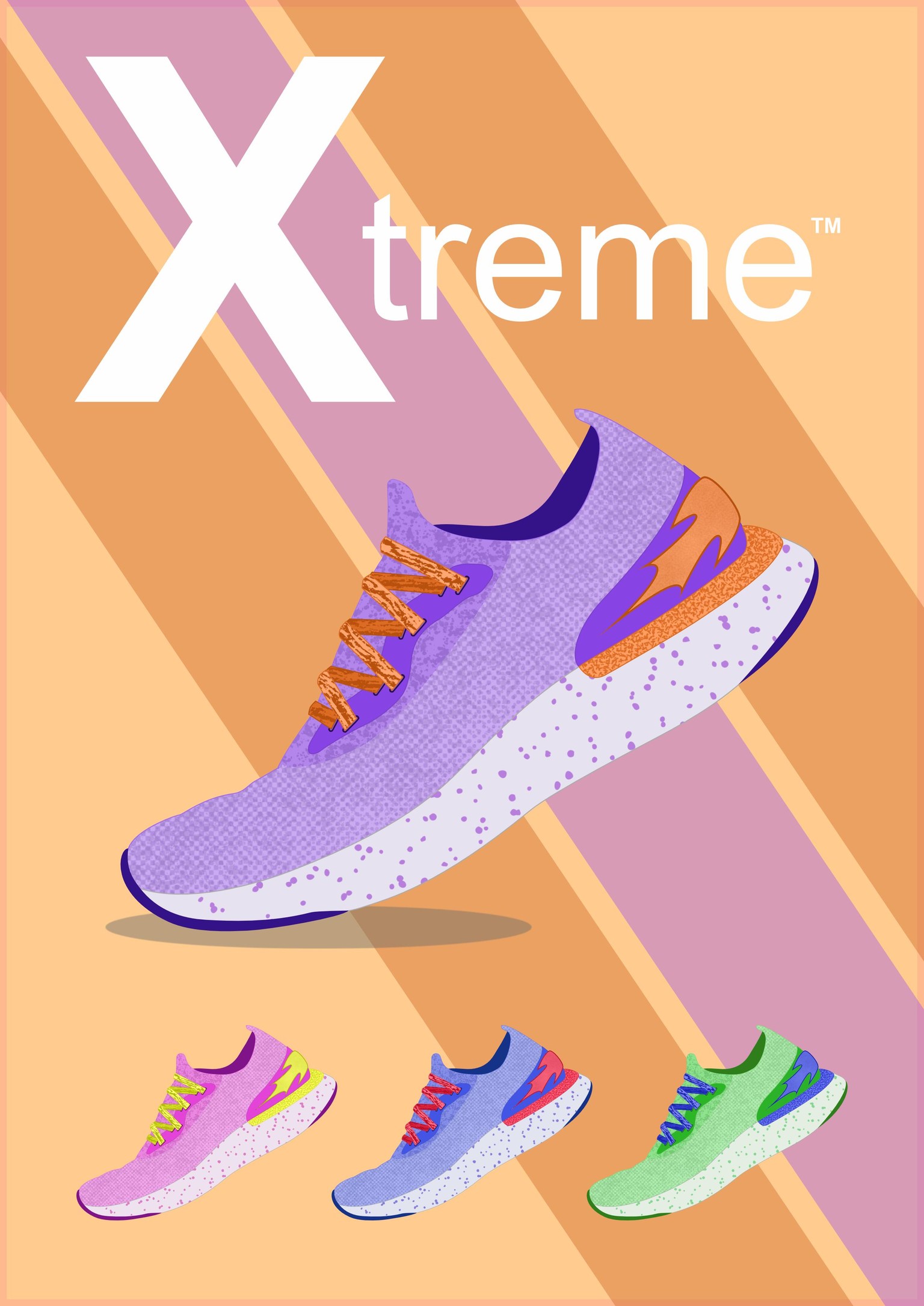 Xtreme Shoe Ad - image 1 - student project