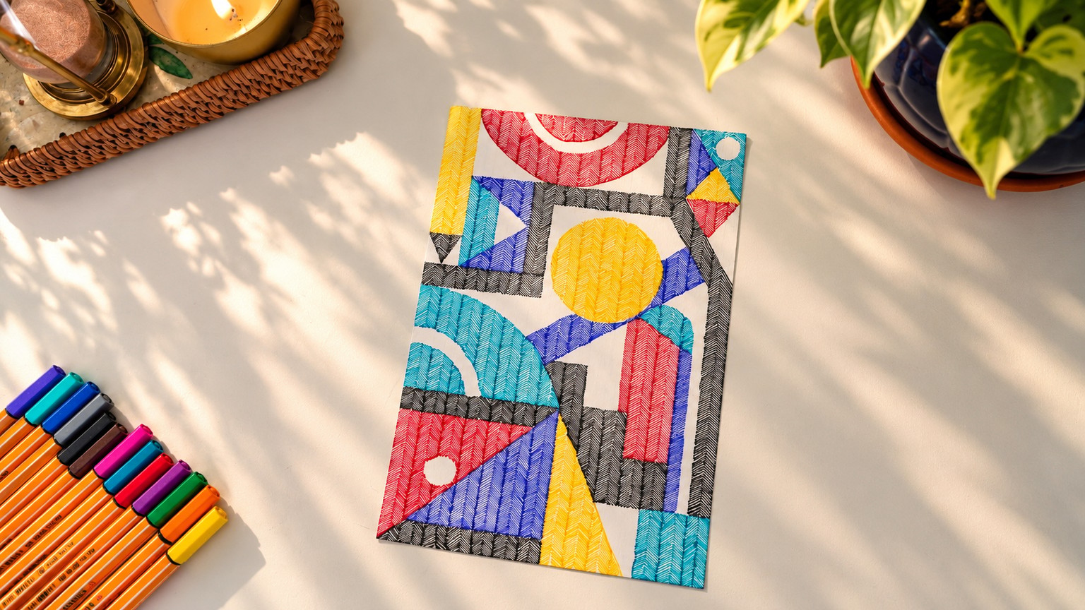 Shapes, Line & Rhythm - image 2 - student project