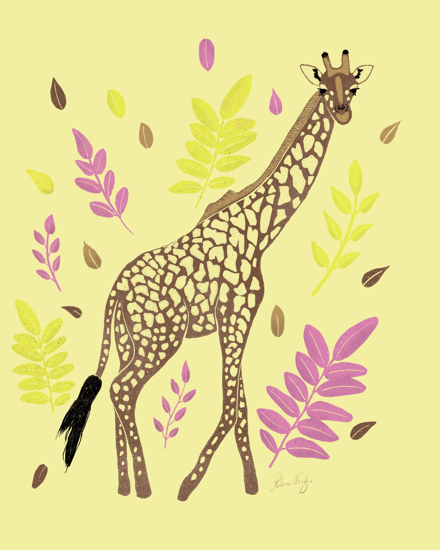 Mein Giraffen Design - image 2 - student project