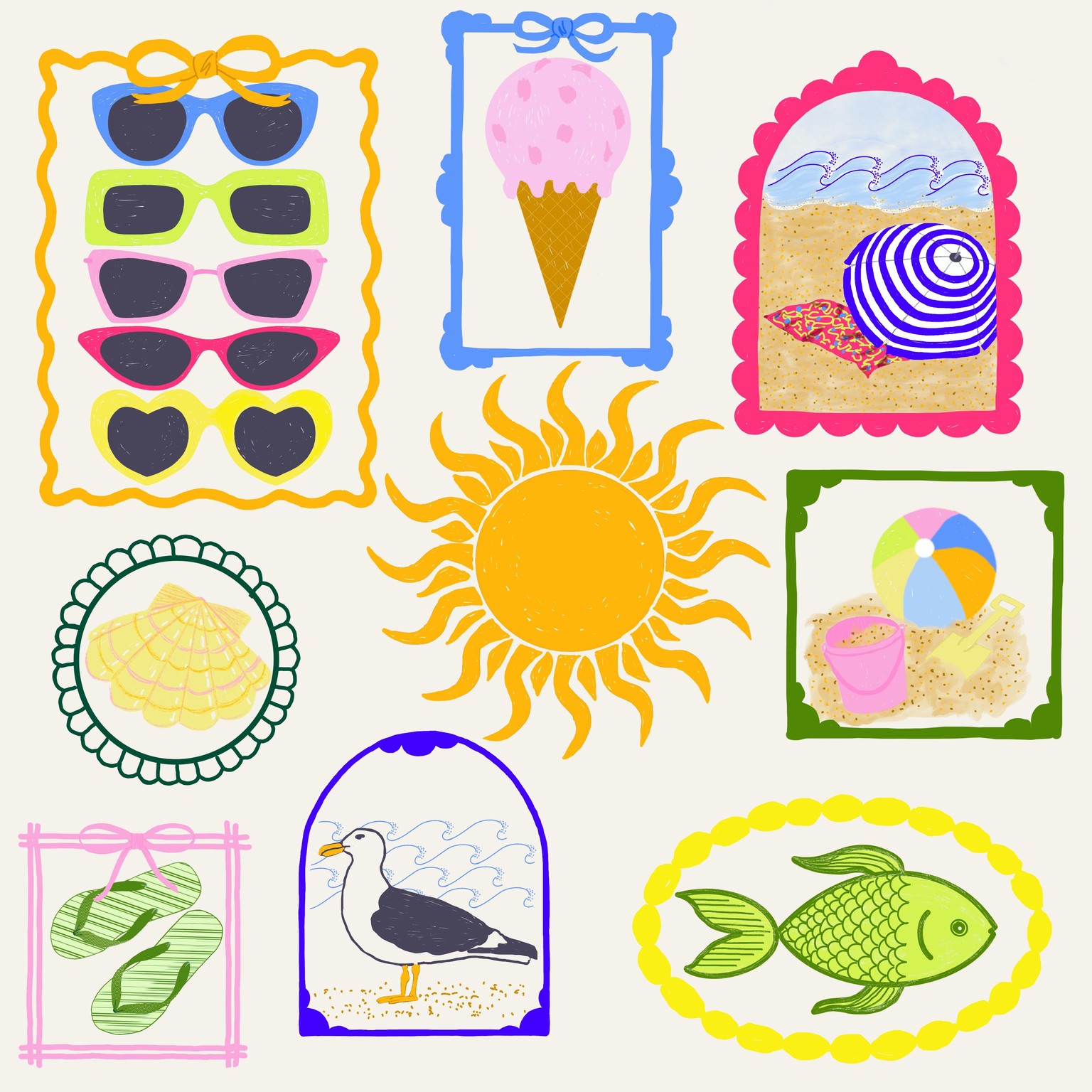 Beach Day - image 2 - student project