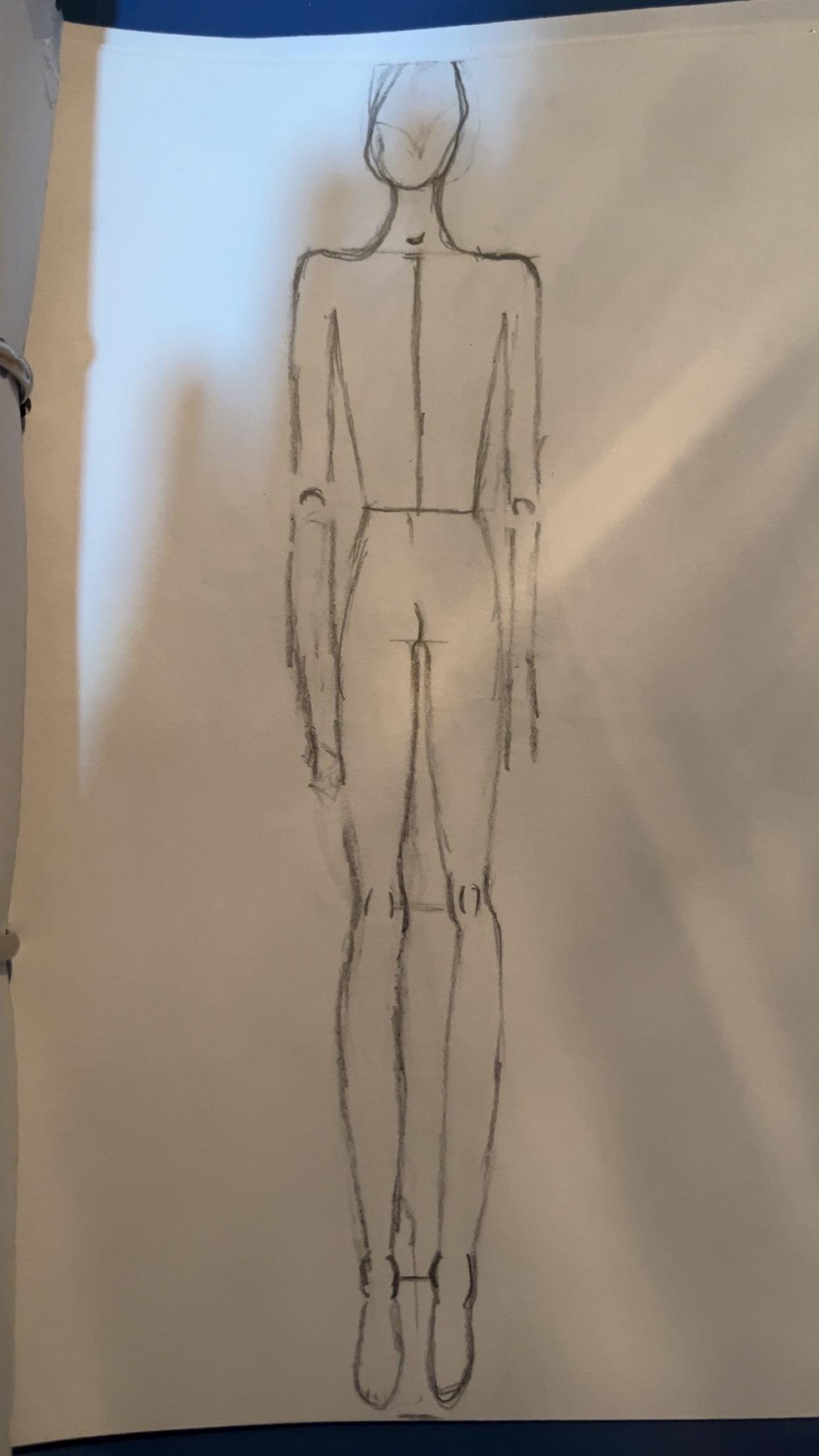 Quick Fashion Figure sketches - image 2 - student project