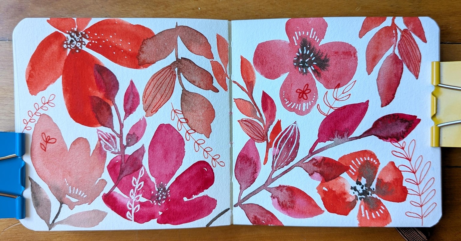Floral Doodles - image 1 - student project