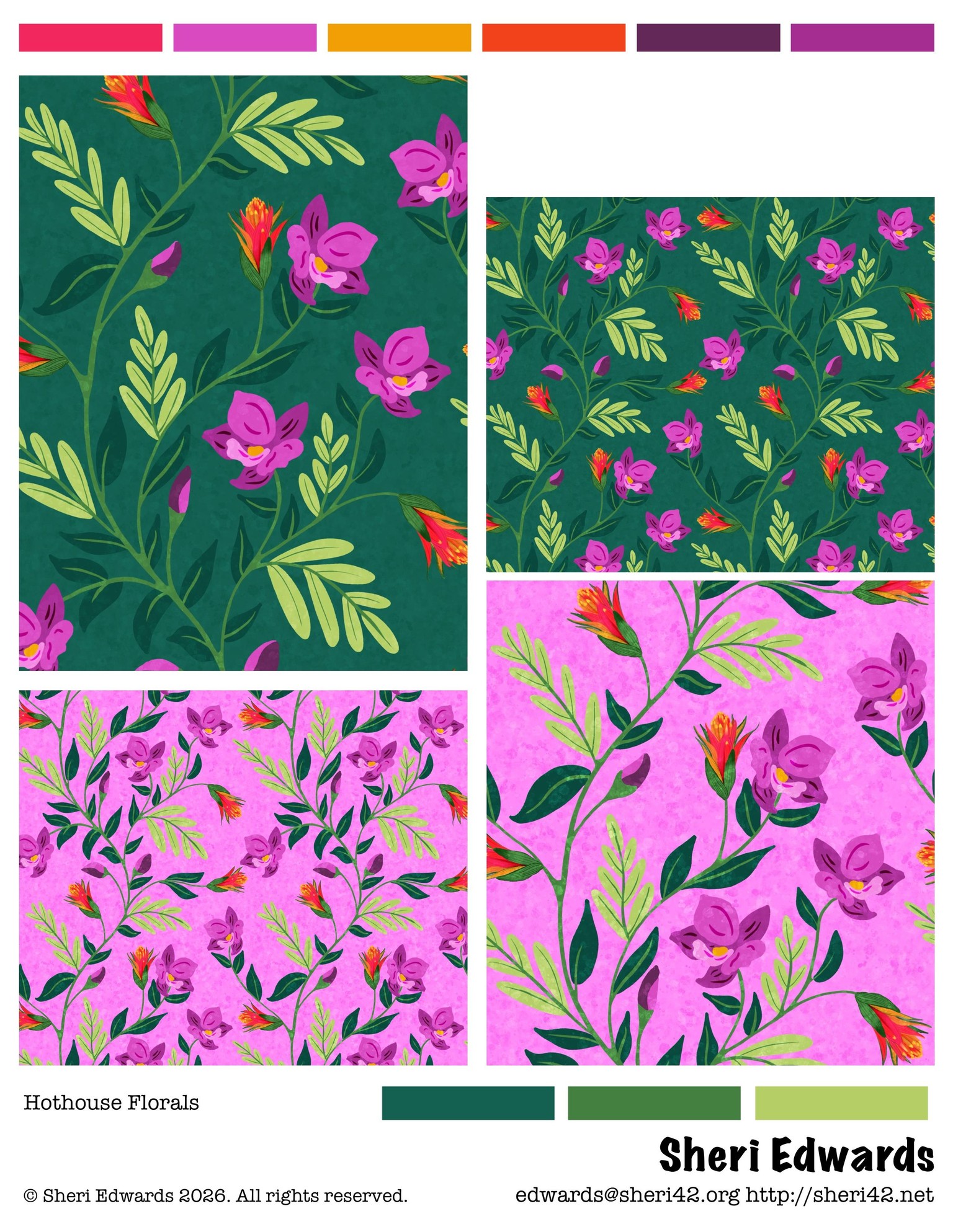 Hothouse Florals - image 1 - student project
