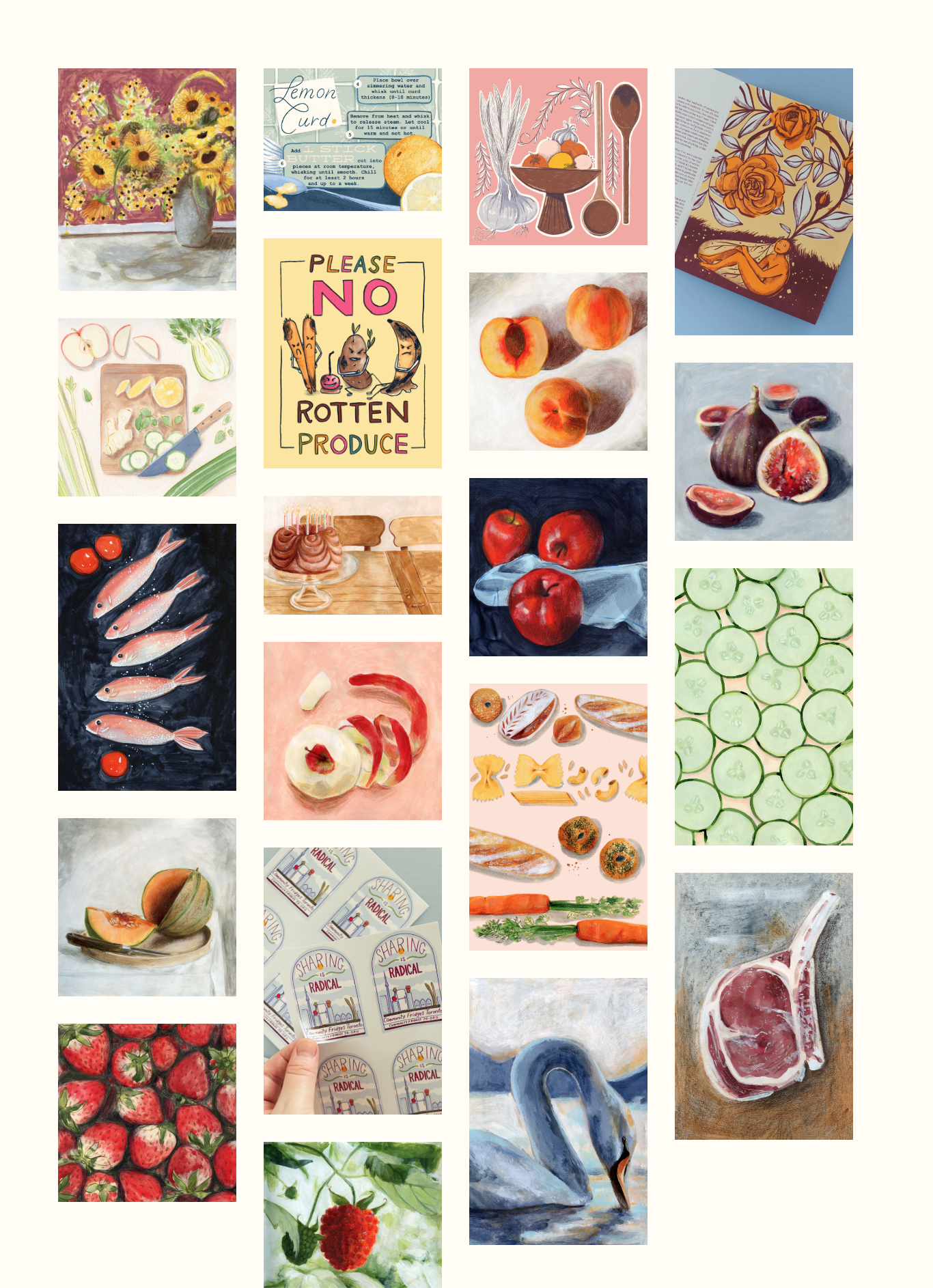 Artist Portfolio website! - image 1 - student project