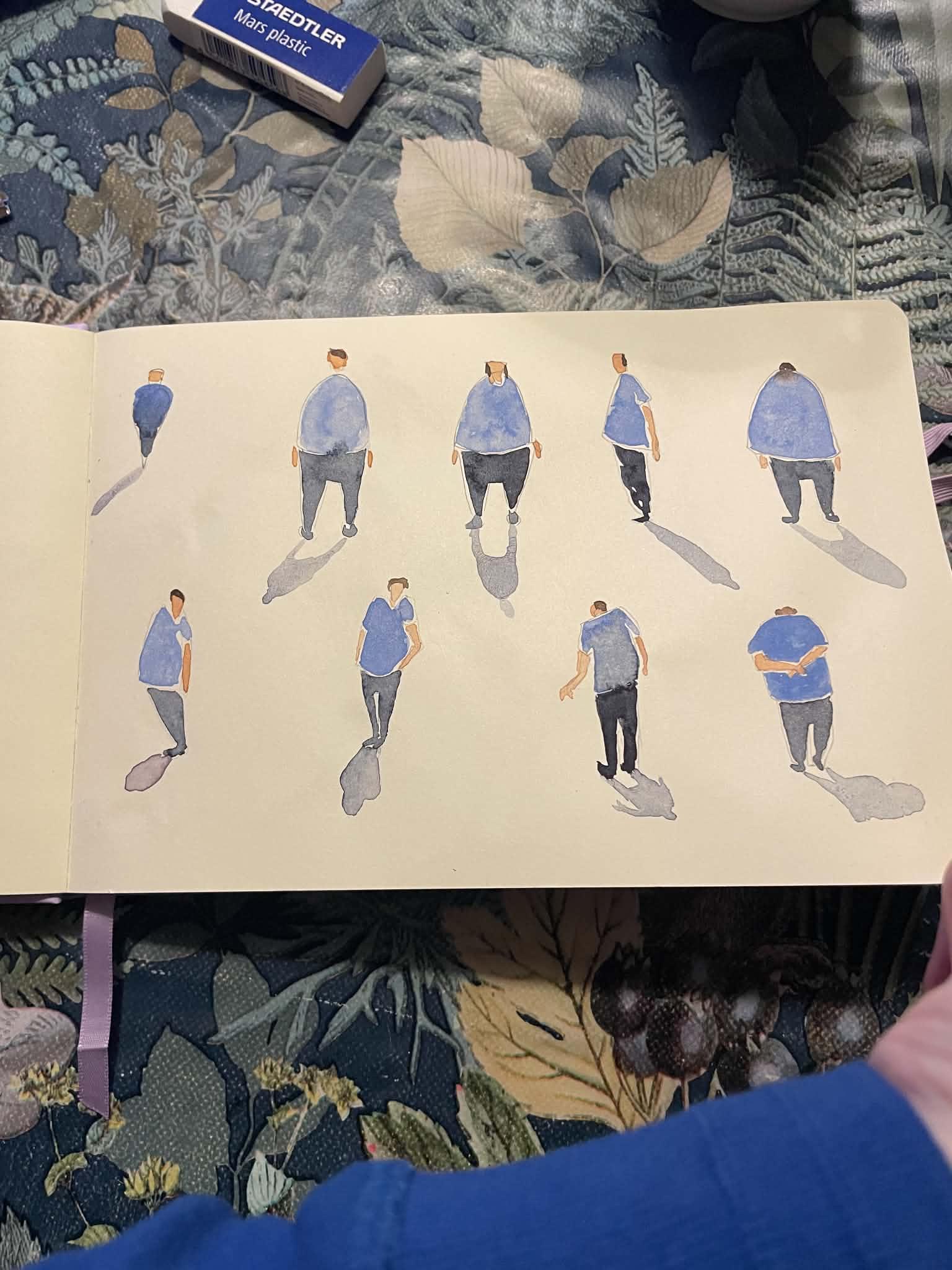 Fun with watercolor Figures - image 1 - student project