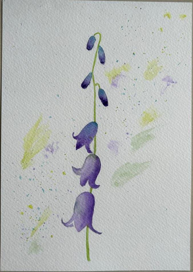 Wildflowers in watercolors - image 4 - student project