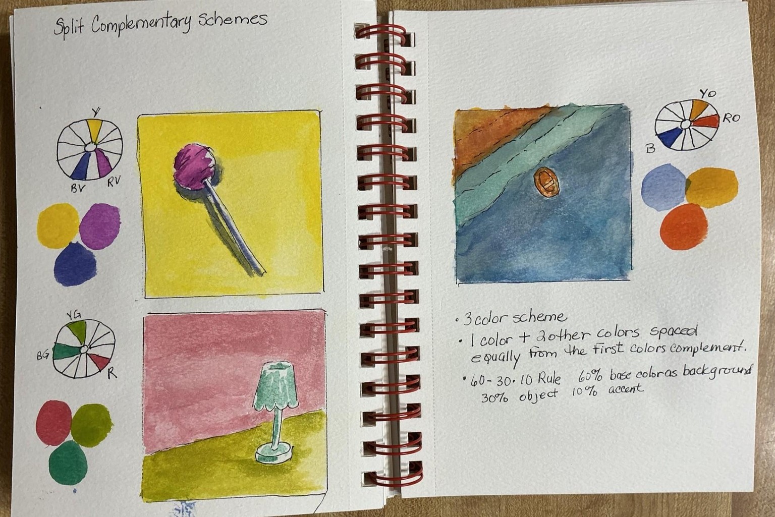 Split Complementary Exercises & Project - image 2 - student project