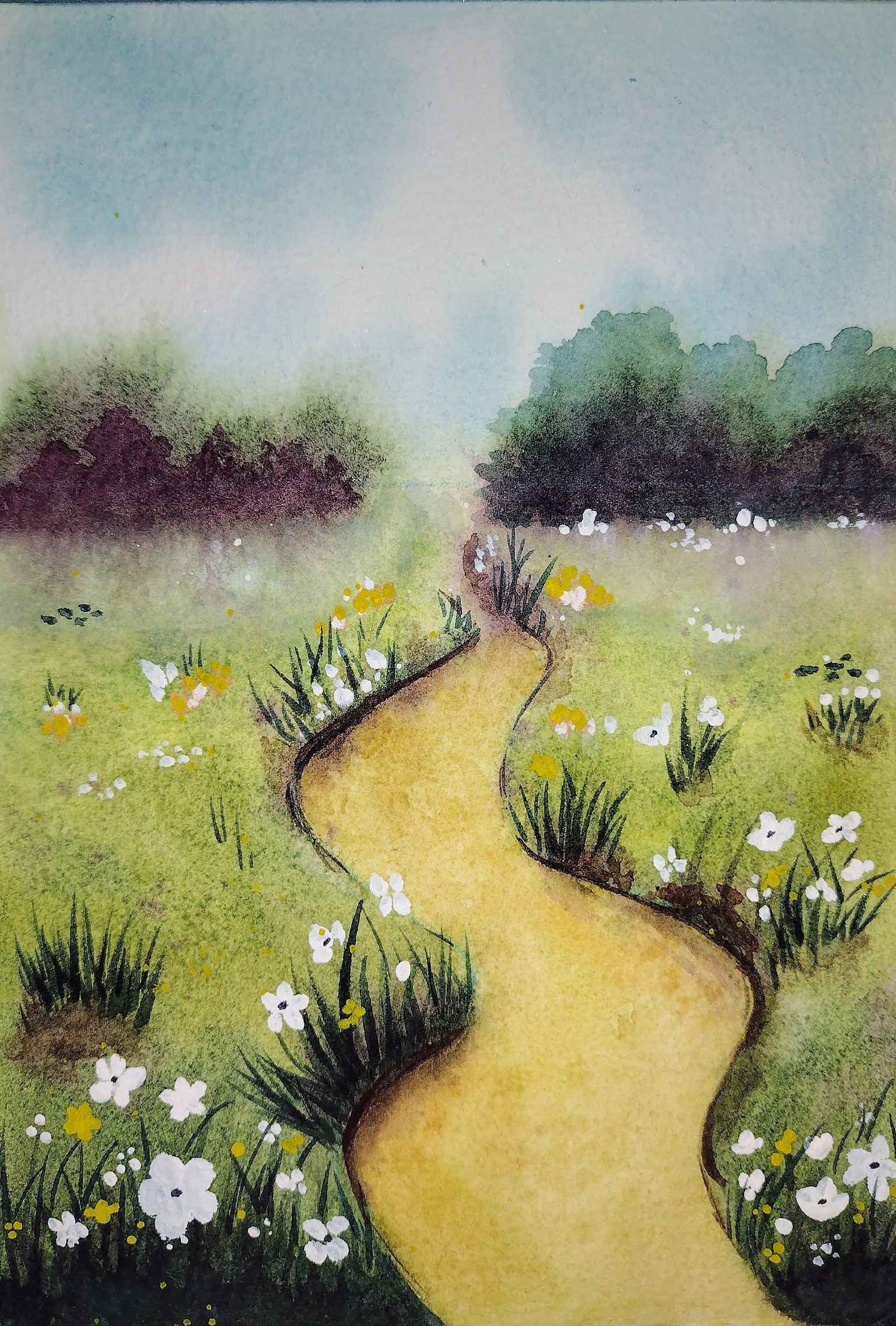 Nature In watercolor Projects - image 19 - student project