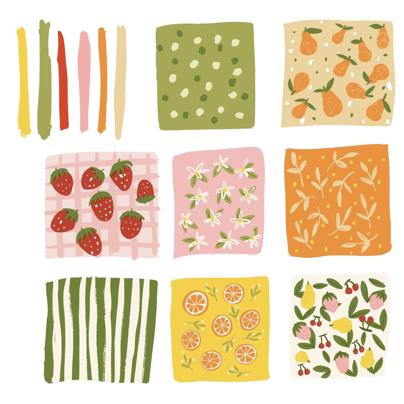 summer fruits - image 1 - student project