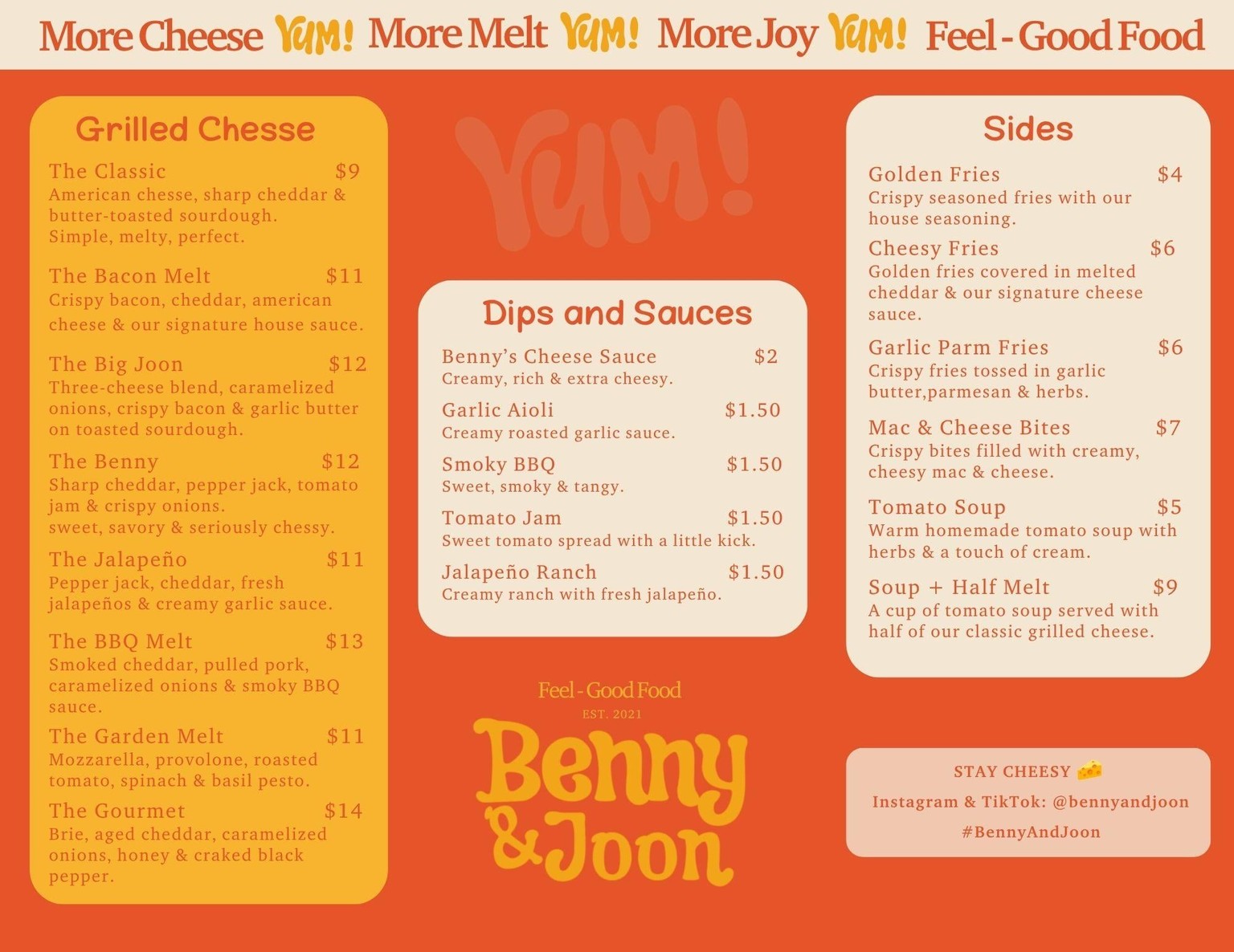 Benny & Joon Menú, logo and bag - image 4 - student project