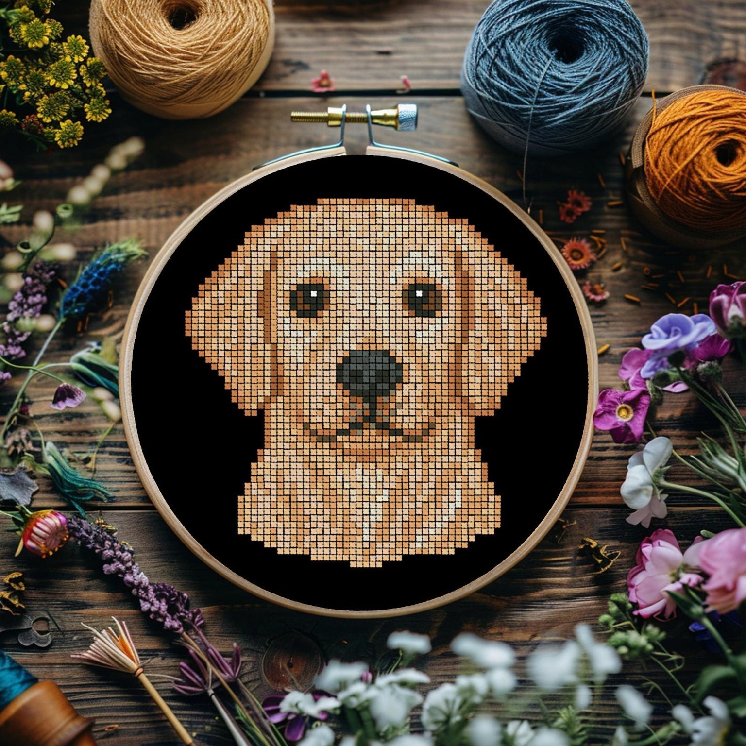 Digital cross stitch - image 1 - student project
