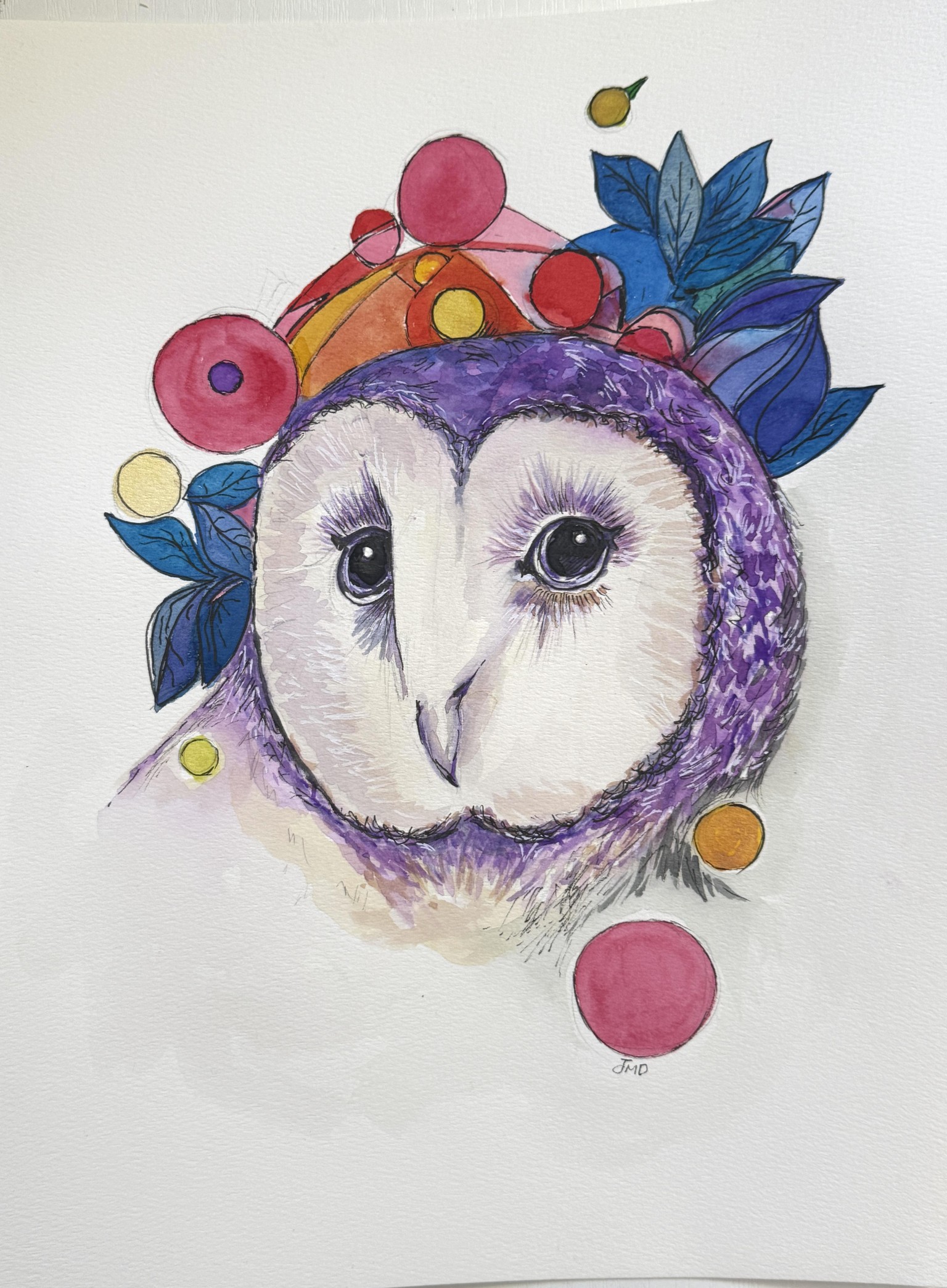 Owl Sketchbook Challenge - image 2 - student project
