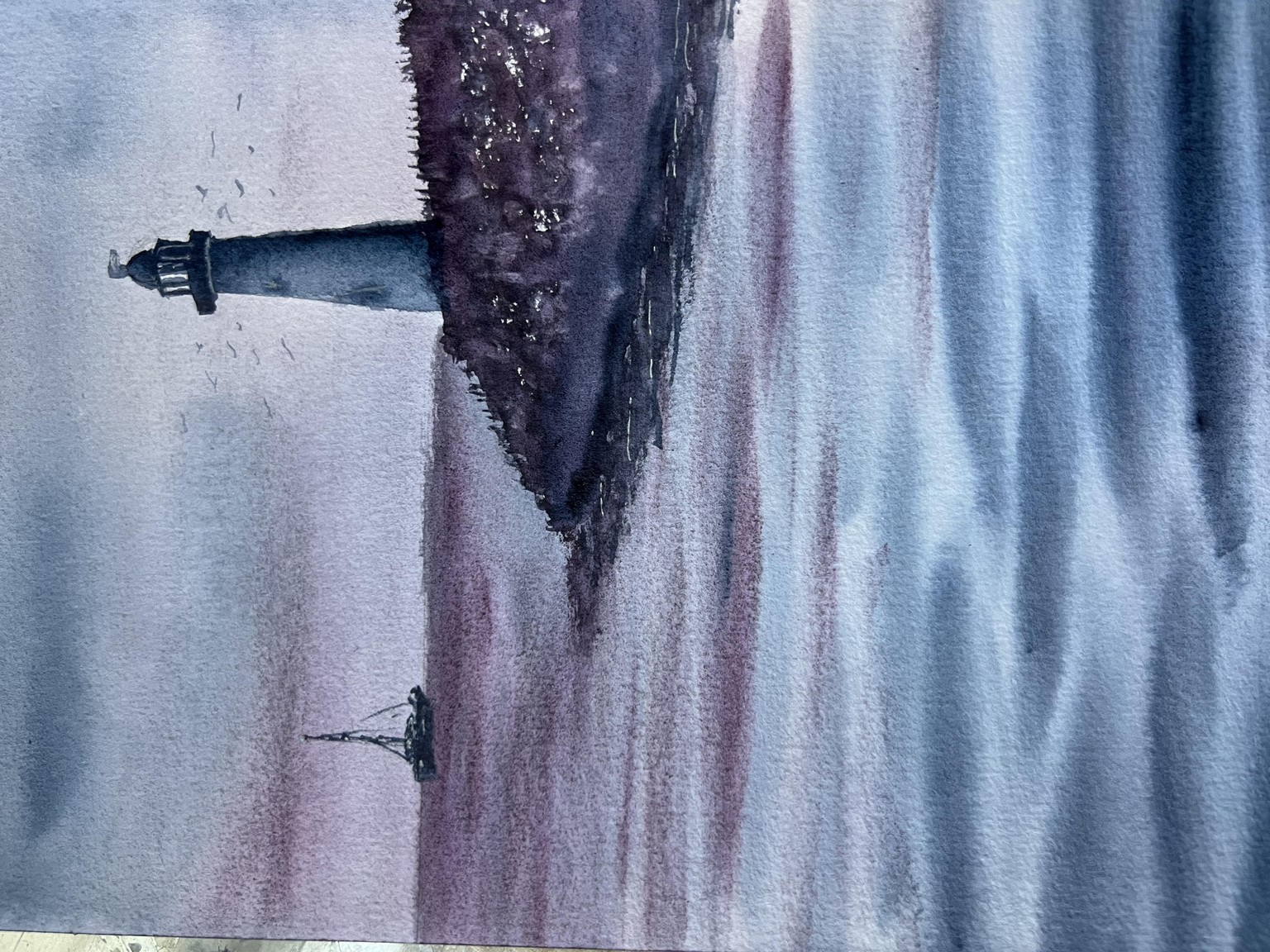 Purple sunset - image 1 - student project