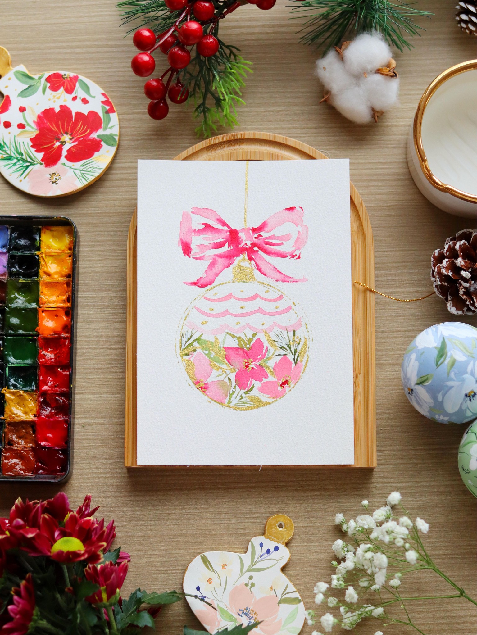 Pink Christmas Magic - image 3 - student project