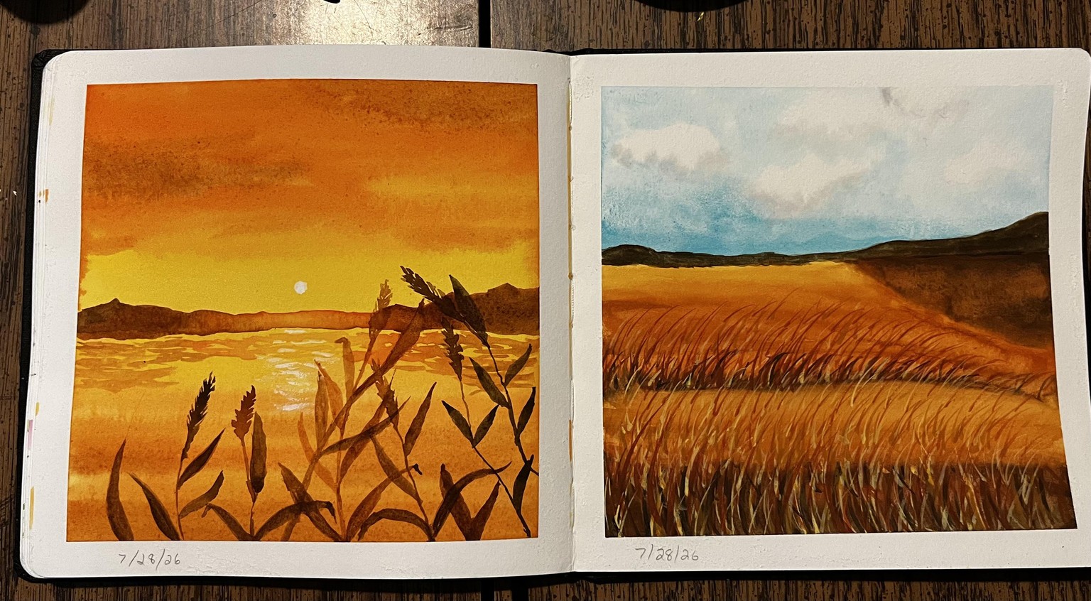 Seasons in watercolor - image 5 - student project