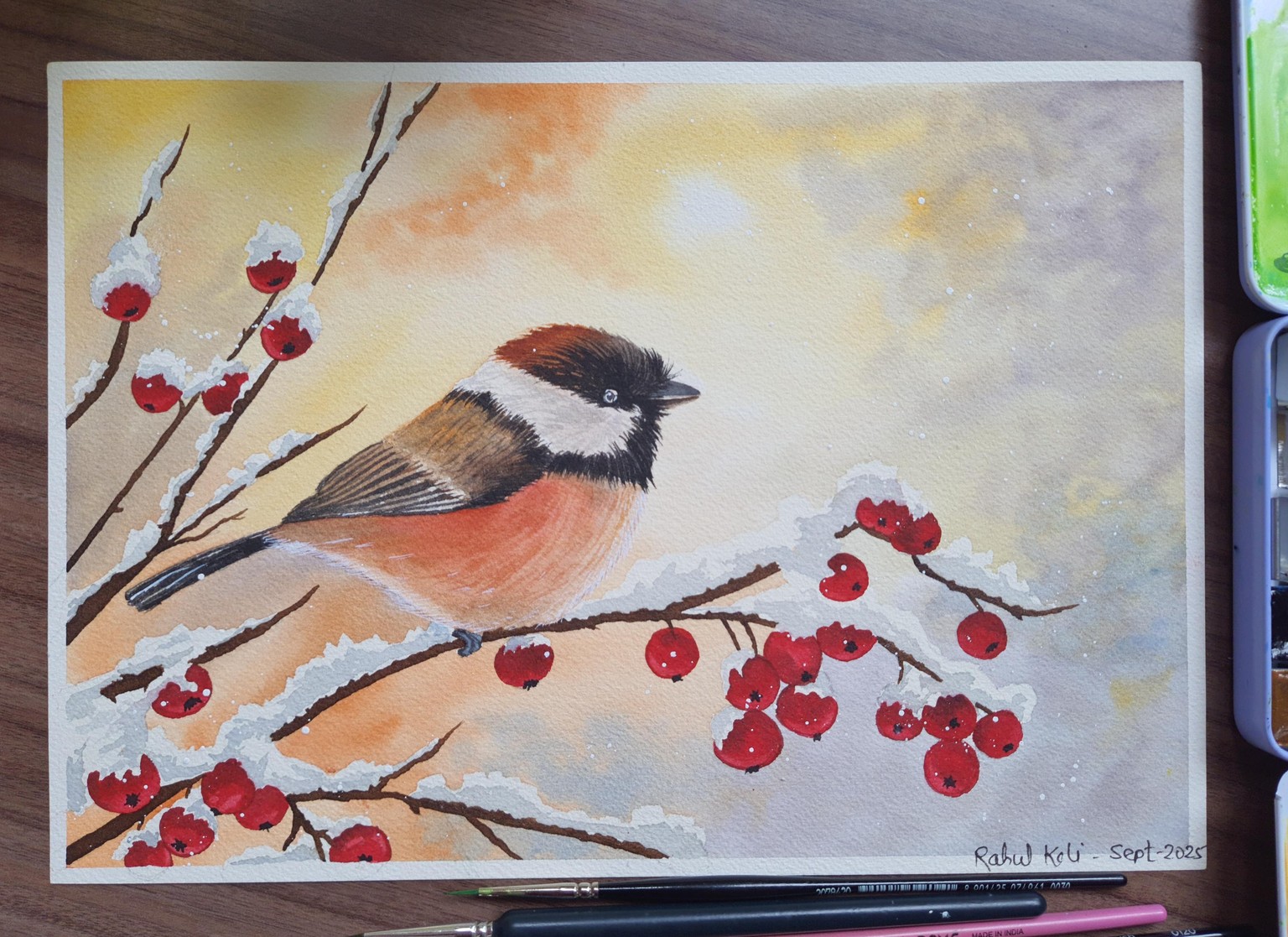 Winter Chickadees. .!!! - image 1 - student project