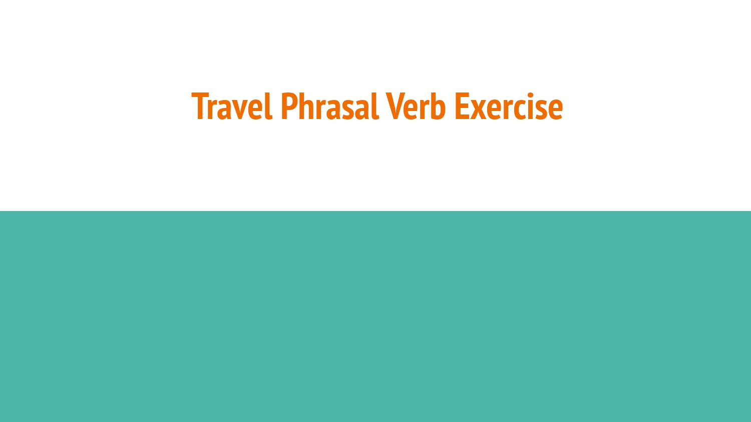 Common phrasal verbs - image 3 - student project