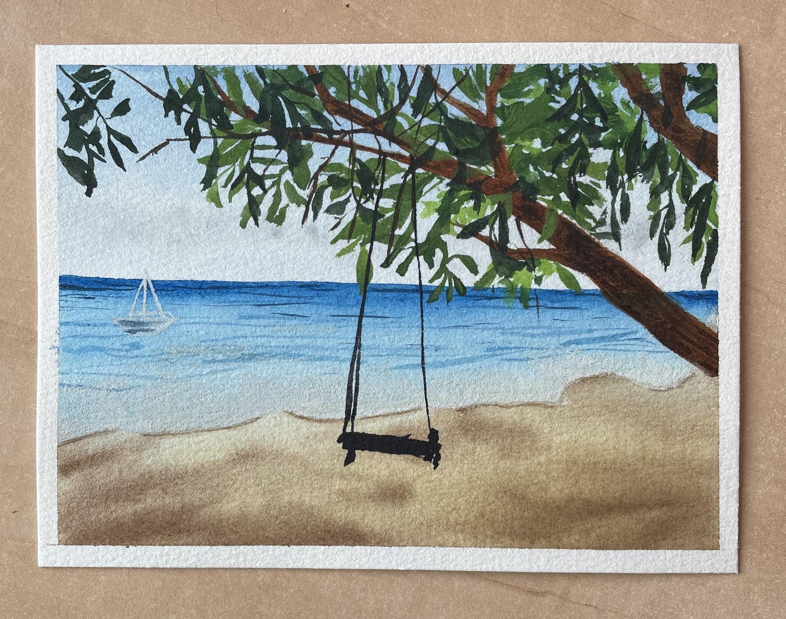 15 Summer Seaside Paintings - image 14 - student project