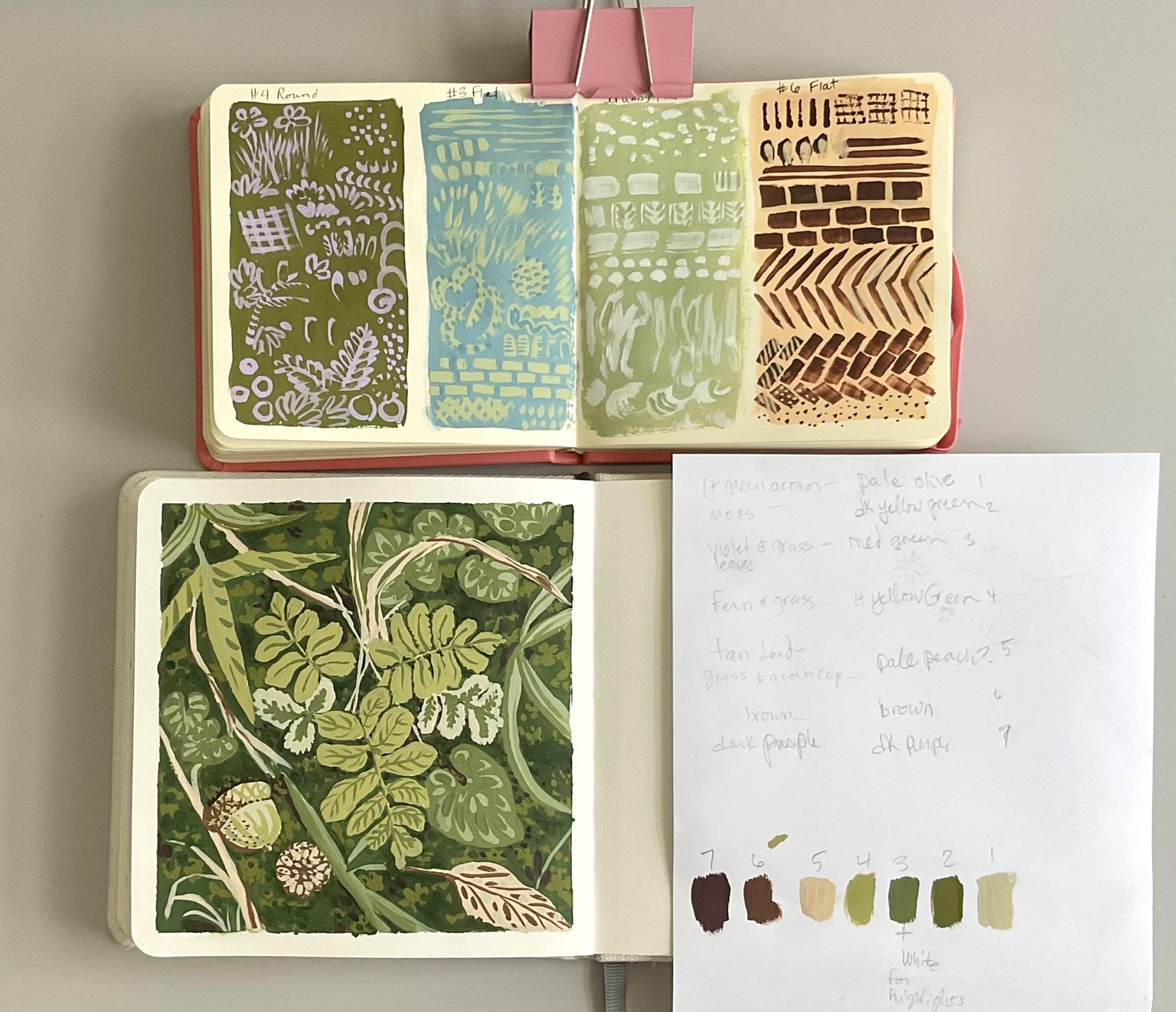 Woodland Samplings & a Landscape - image 2 - student project