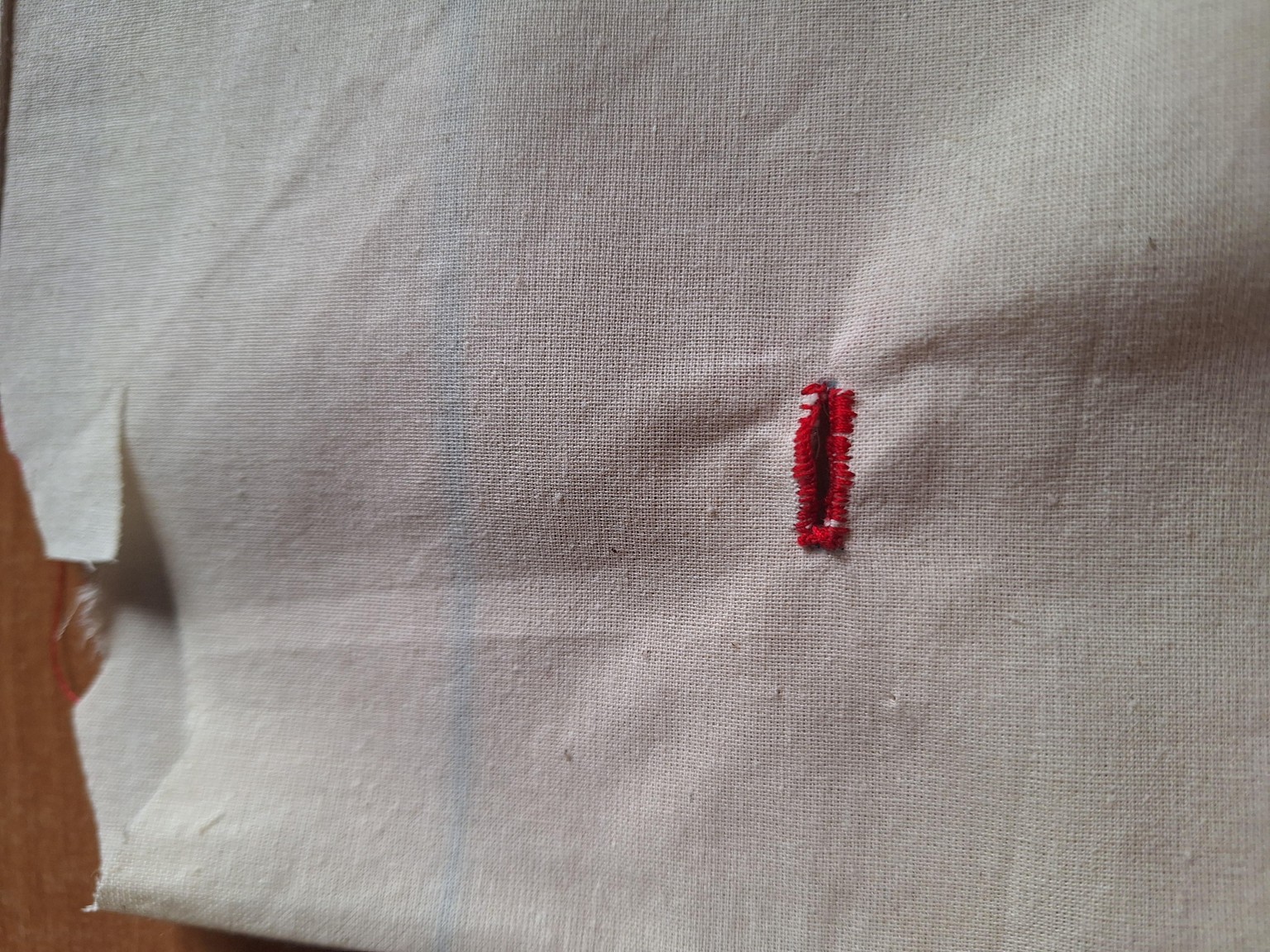 Hand stitching practice - image 3 - student project