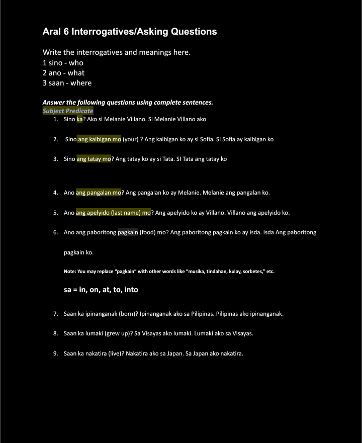 Worksheets - image 6 - student project