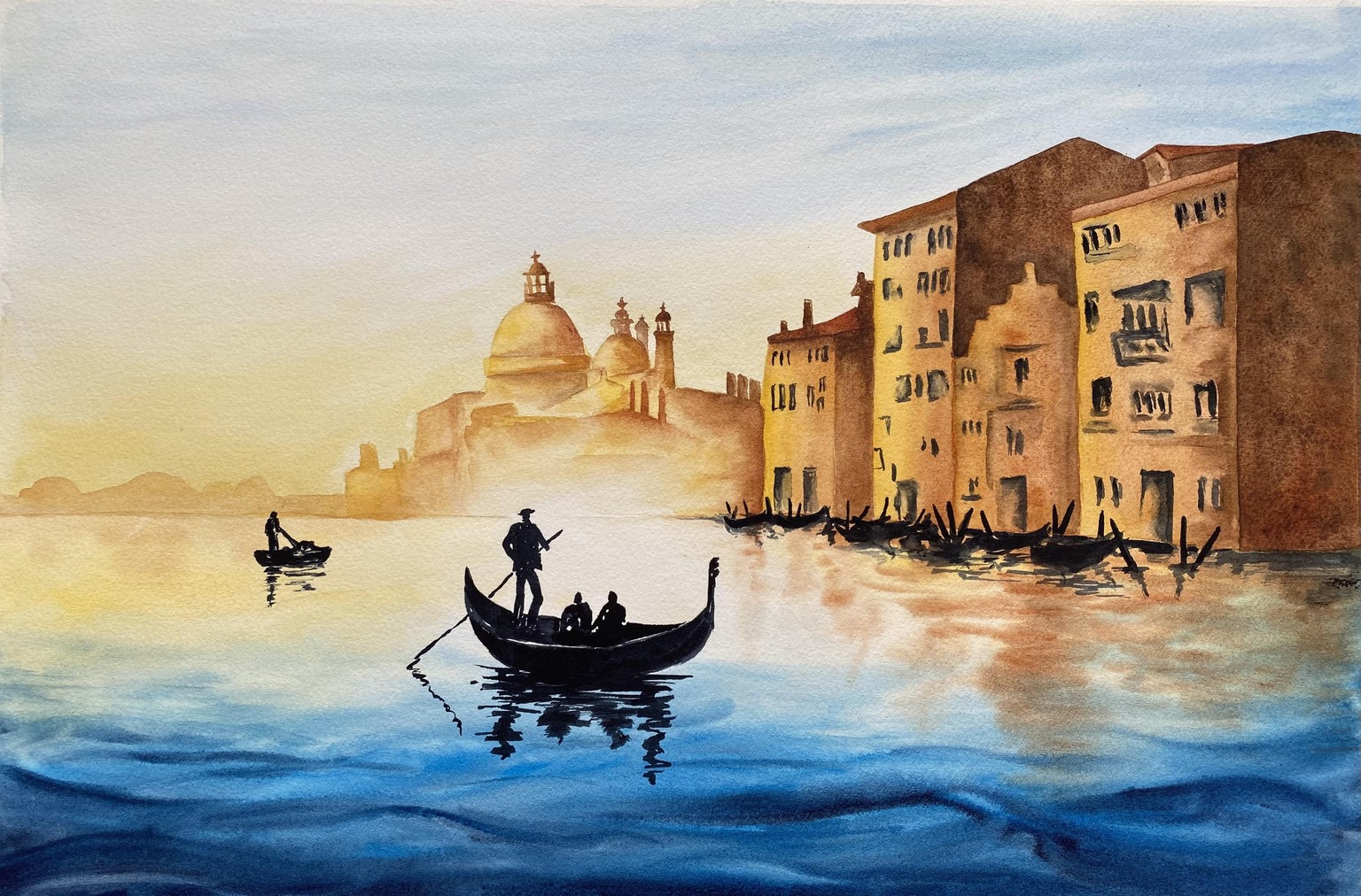 Watercolour Venice: Painting Water and Buildings: Light, Reflection & Atmosphere - image 1 - student project