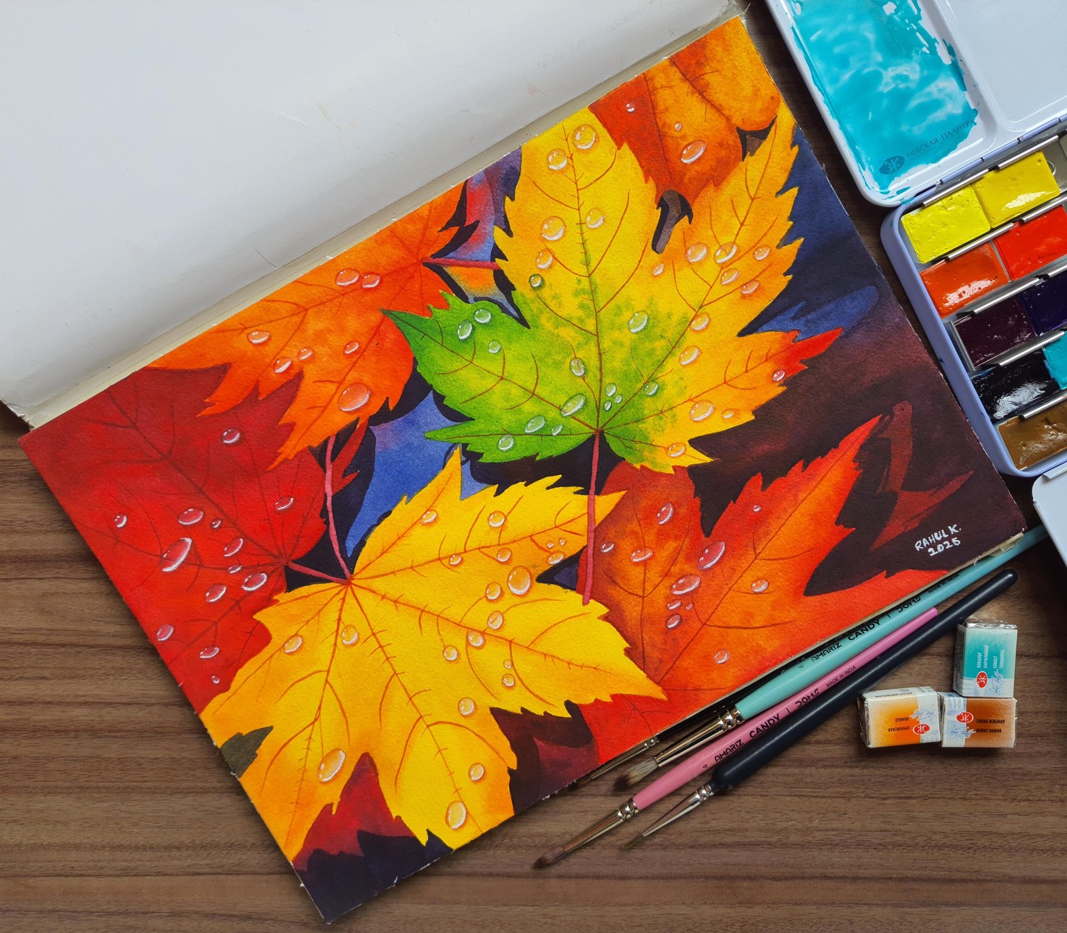 Beautiful Maple Leaves 🍁 - image 1 - student project