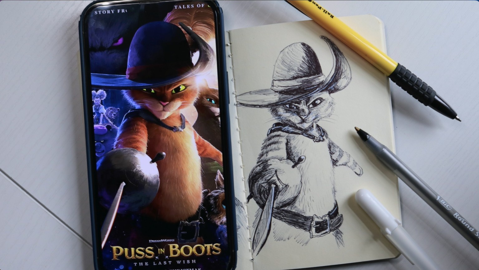 Here is a Detailed Look at Puss in Boots - image 1 - student project