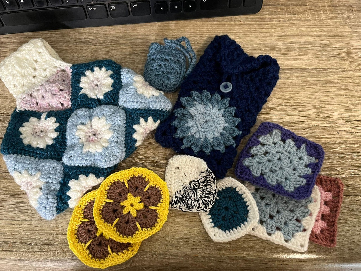 Perfect for left over yarn - image 1 - student project
