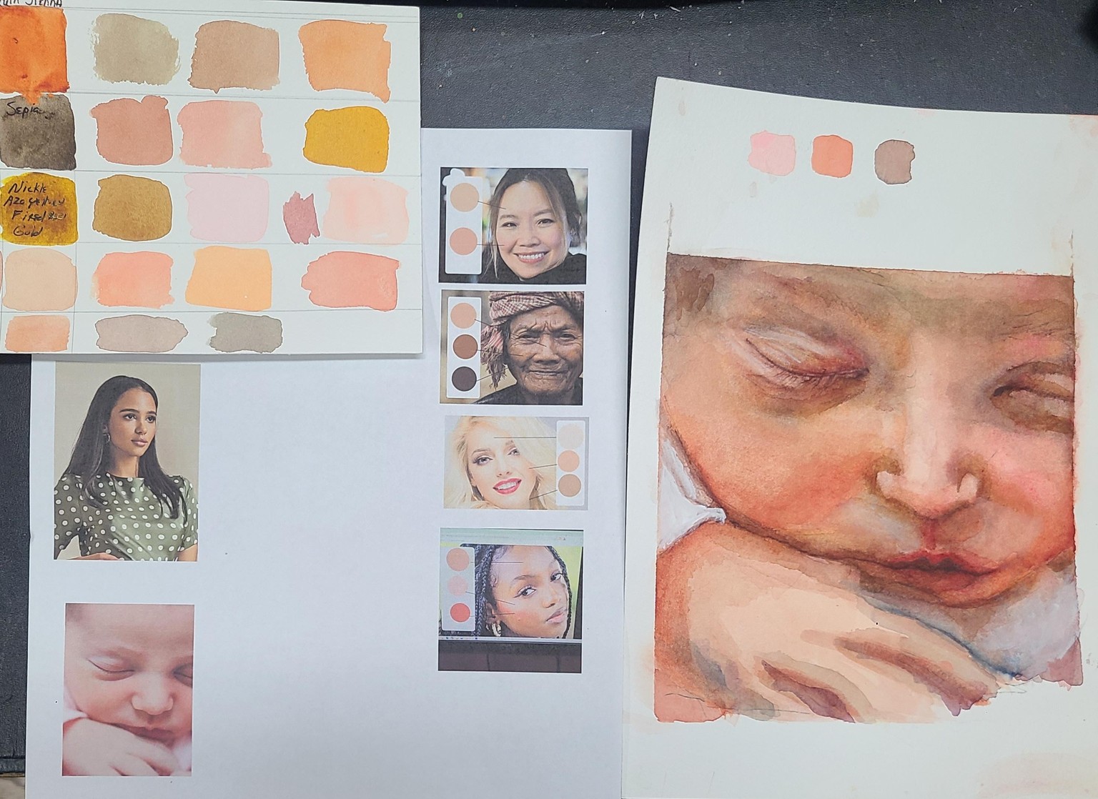 Baby Portrait Study - image 1 - student project