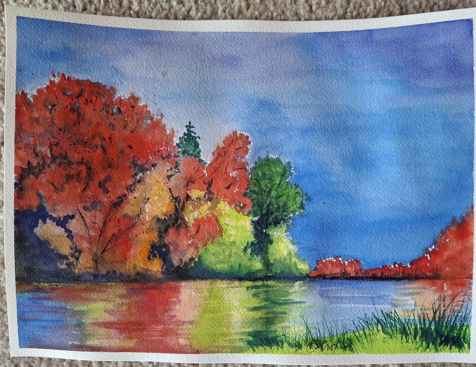Autumn Scene - image 1 - student project