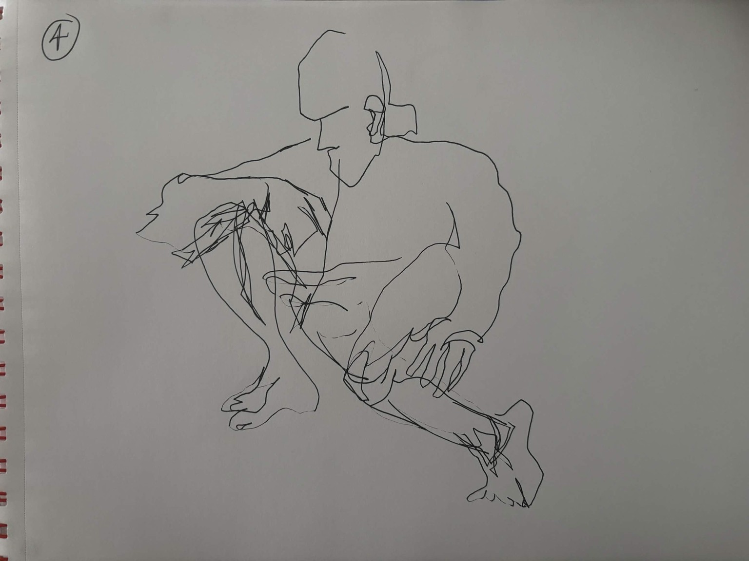 Dynamic Figure Drawing Exercises - image 5 - student project