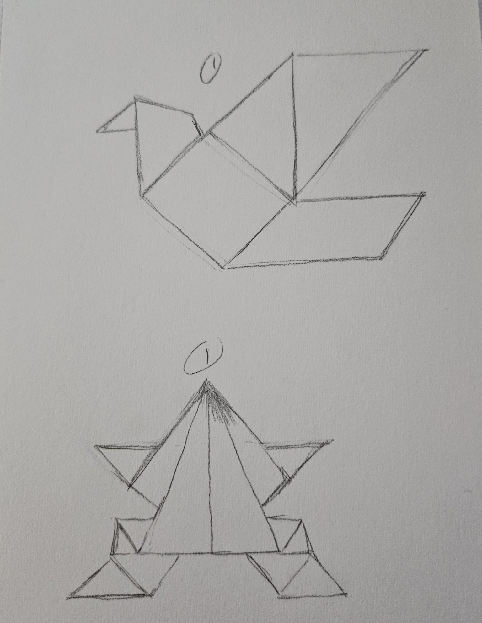 Sketching origami - image 5 - student project