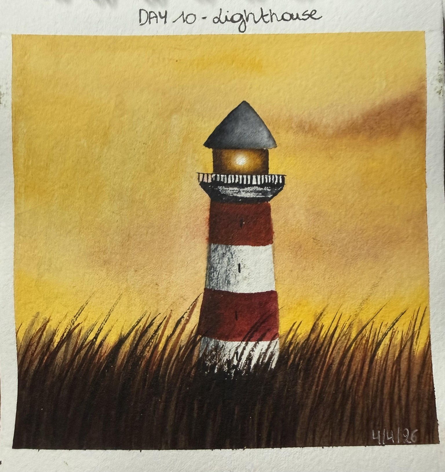 15 days of 15 minute watercolor - image 10 - student project