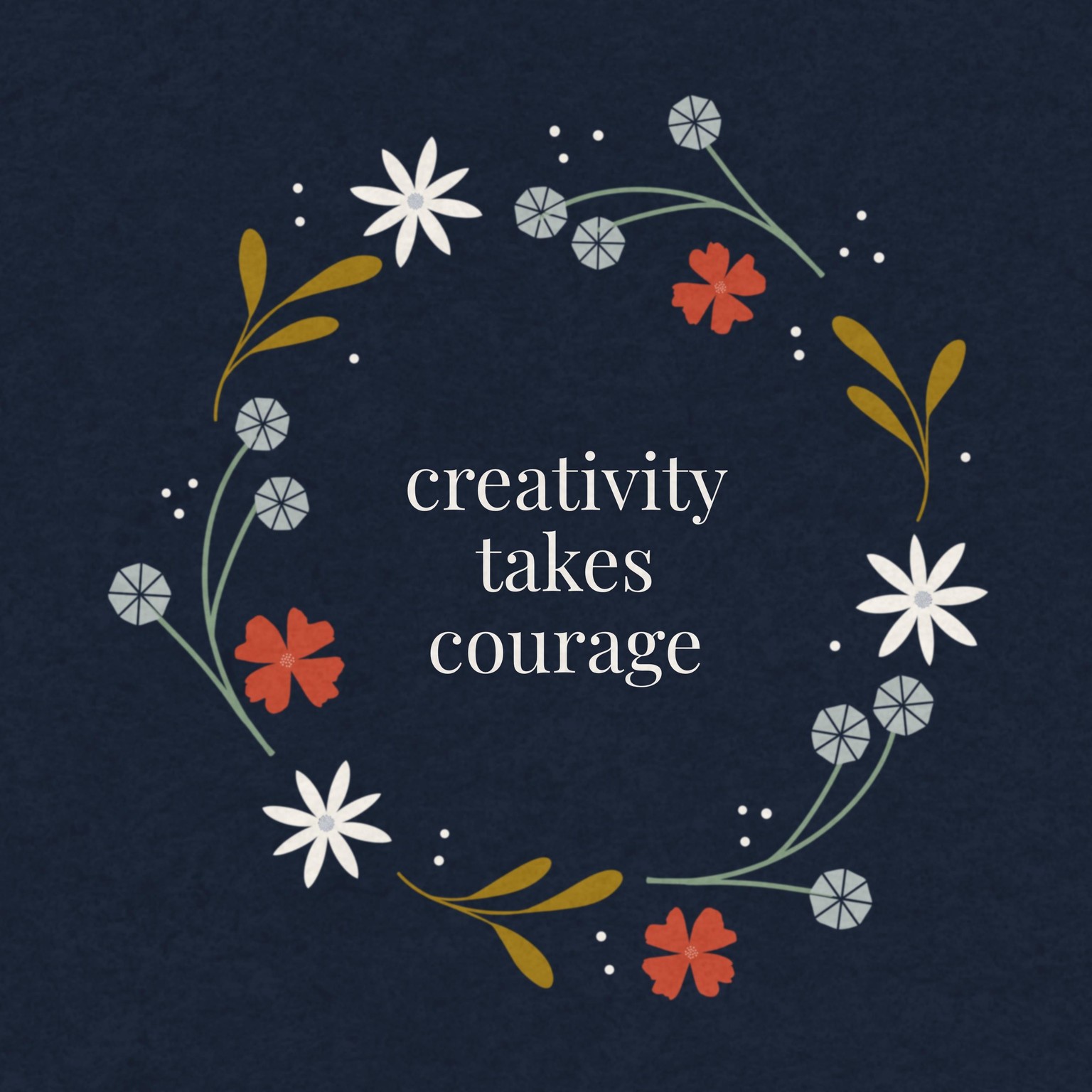 Botanical Wreaths in Procreate: Everything’s a Stamp! - image 1 - student project