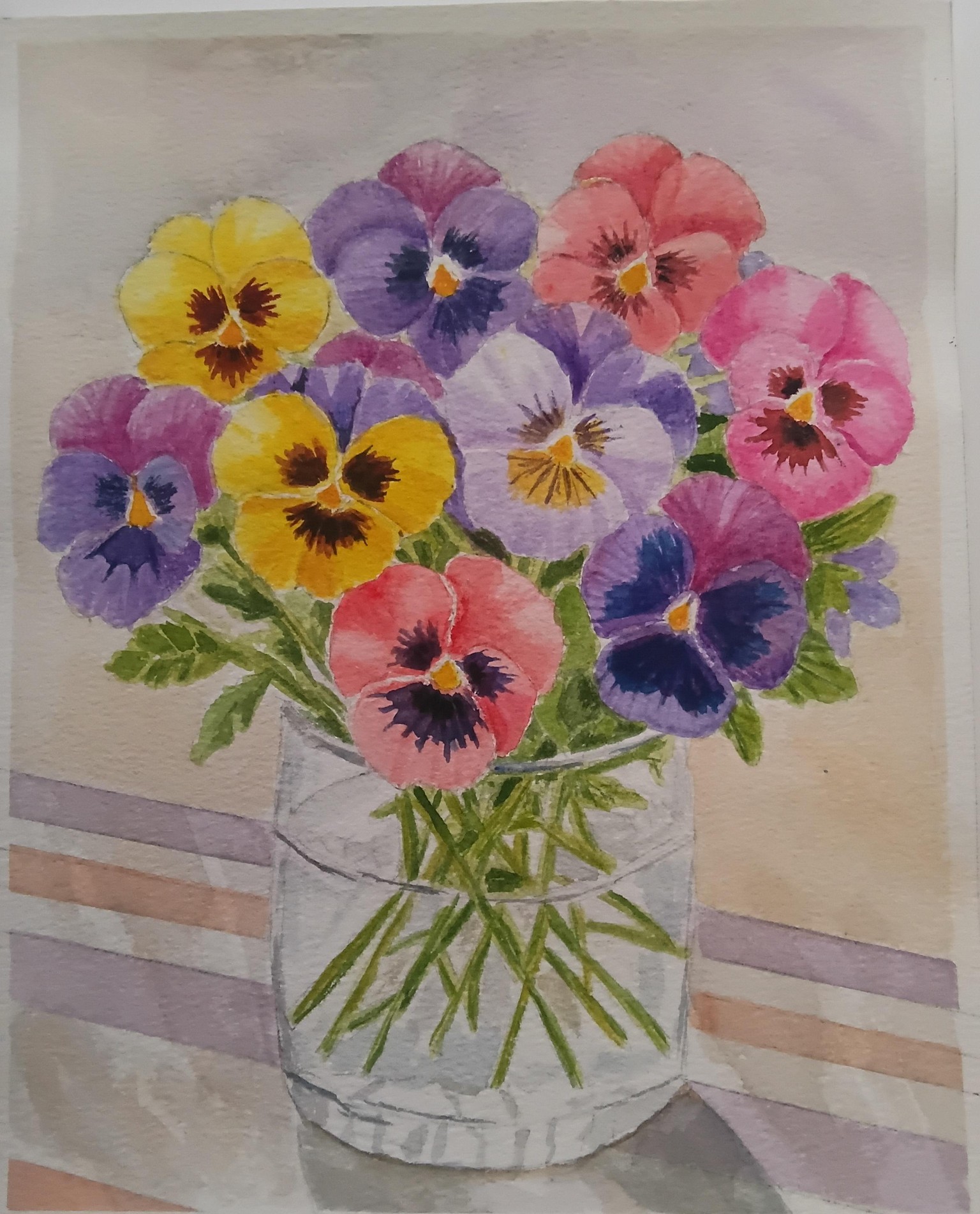 Pansies - image 1 - student project