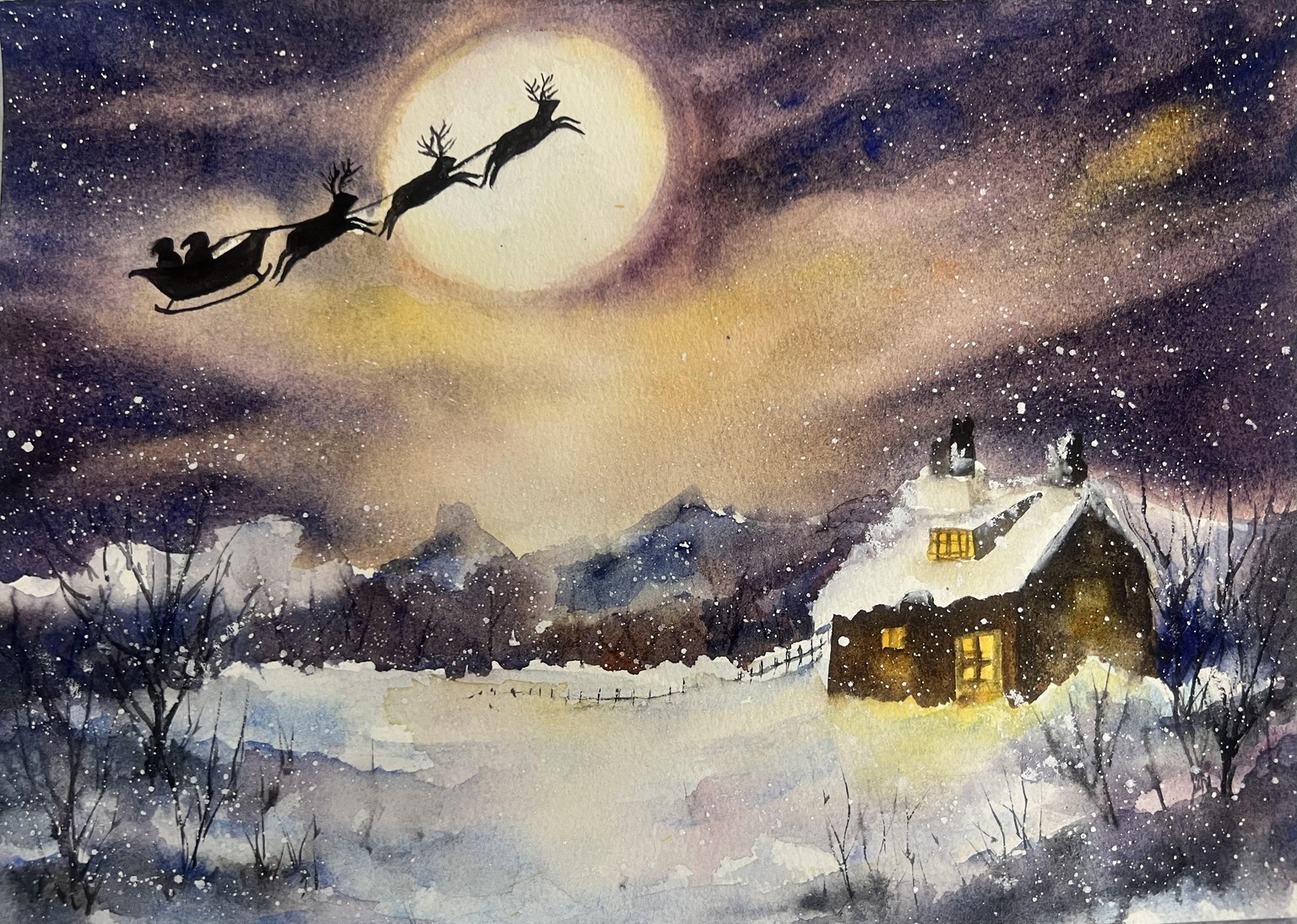 Xmas snow ride - image 1 - student project