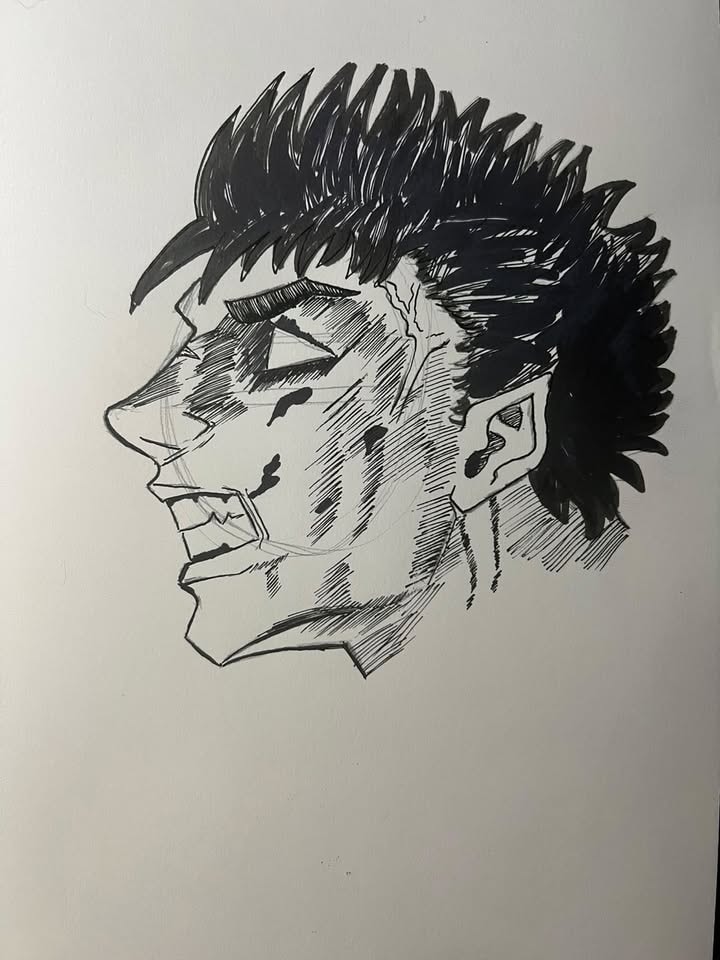 GUTS (THE BLACK SWORDSMAN) - image 3 - student project