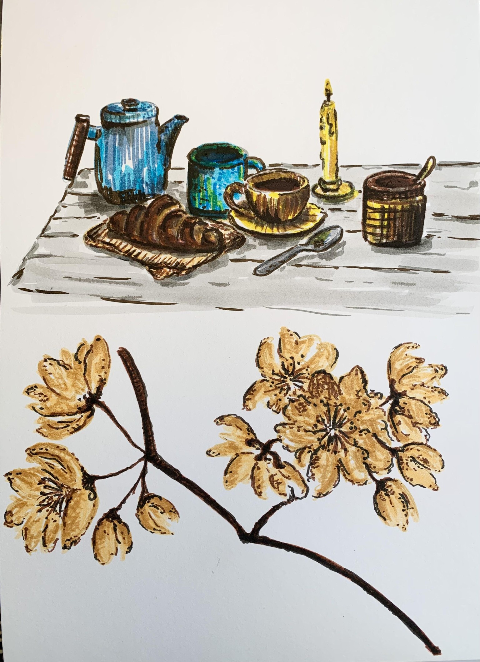 A Beautiful Introduction to Marker Sketching - image 1 - student project